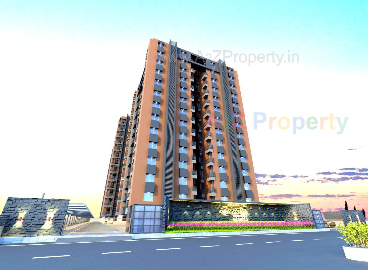 3D Elevation of real estate project Satyajeet Sopan located at Mavdi, Rajkot, Gujarat