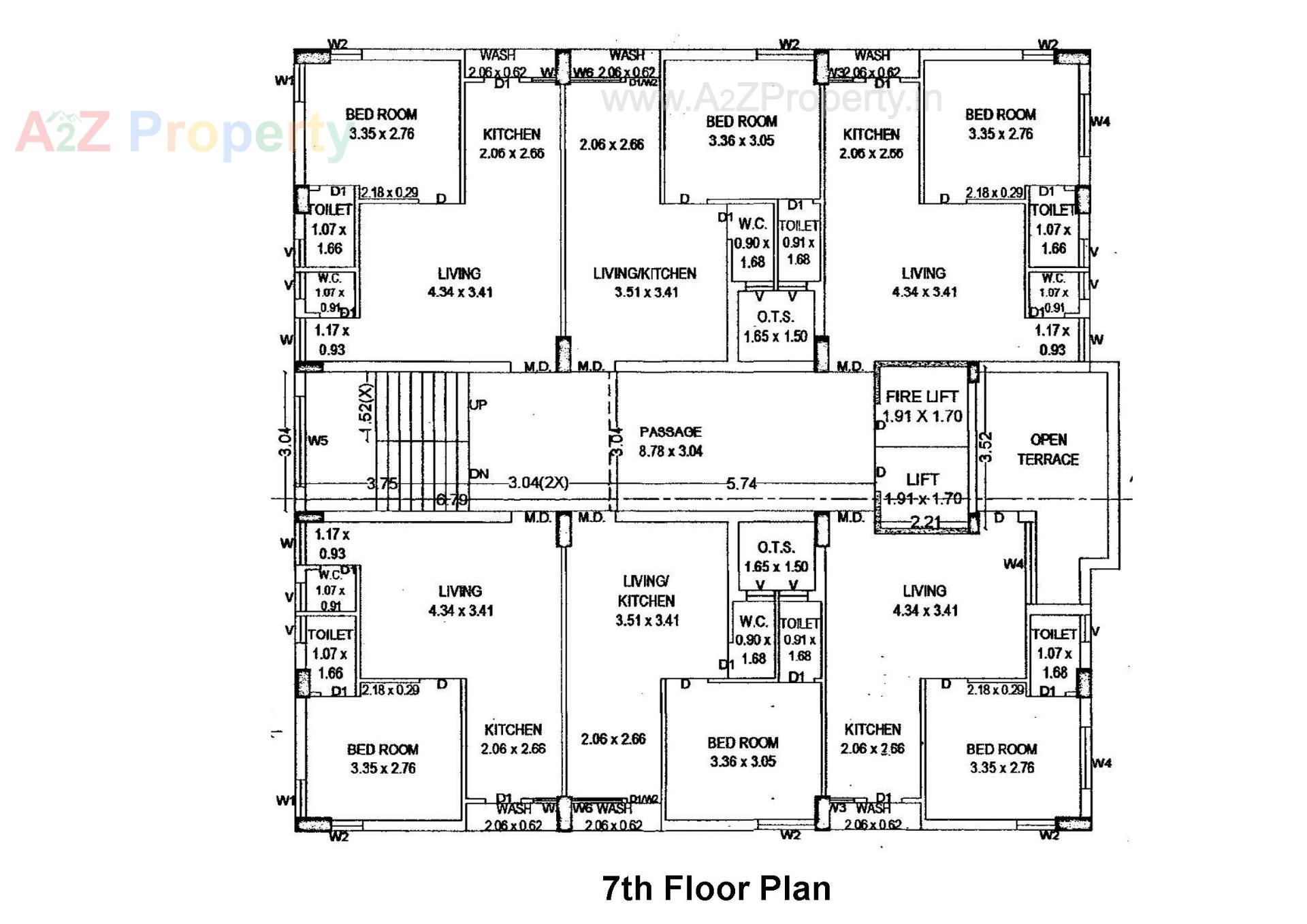 Layout of real estate project Savan Avenue located at Rajkot, Rajkot, Gujarat