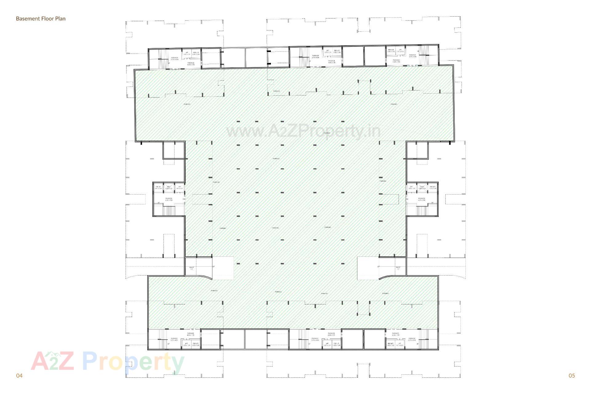 Layout of real estate project Savan Sentosa located at Rajkot, Rajkot, Gujarat