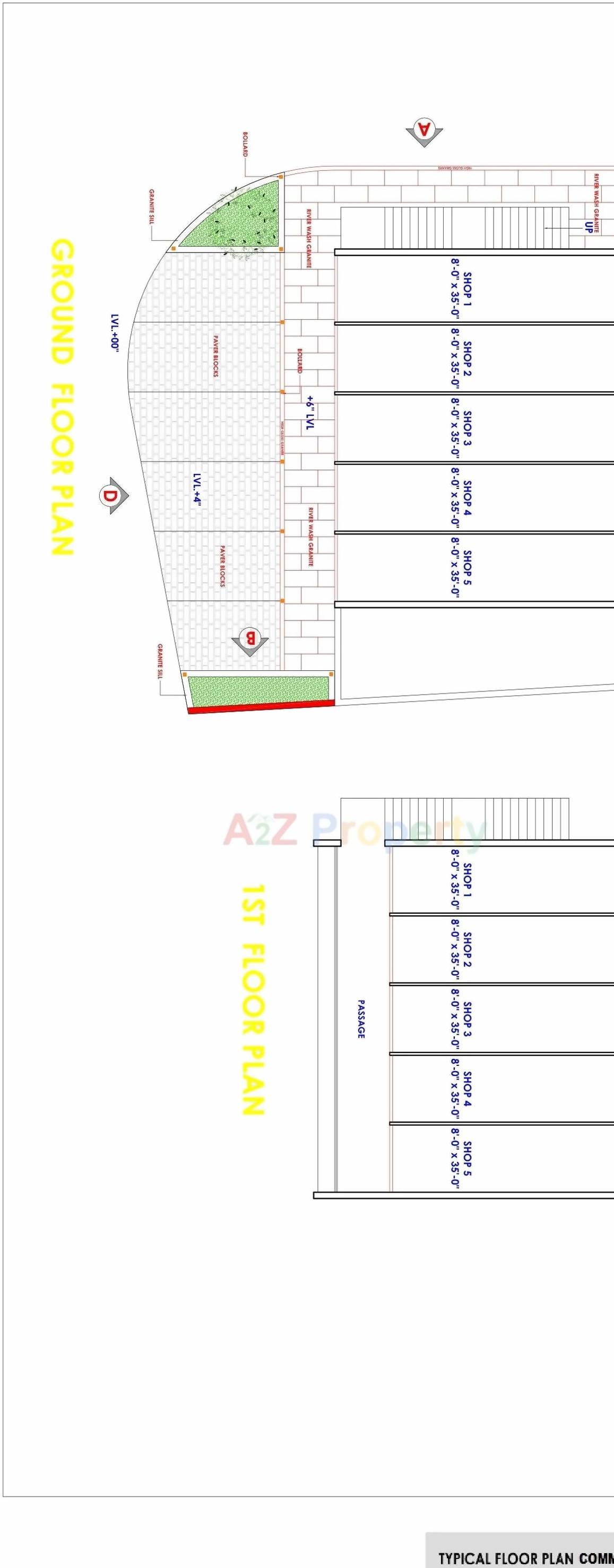 Layout of real estate project Savan Surface Serena located at Raiya, Rajkot, Gujarat