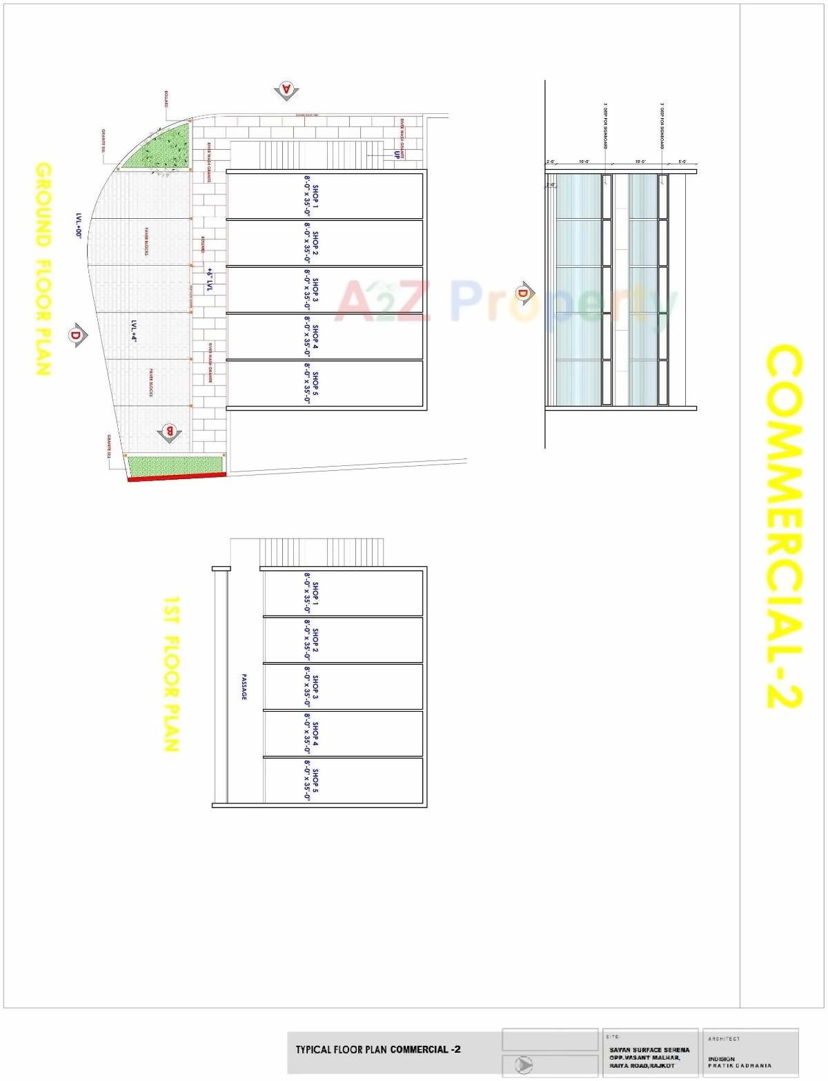  of real estate project Savan Surface Serena located at Raiya, Rajkot, Gujarat