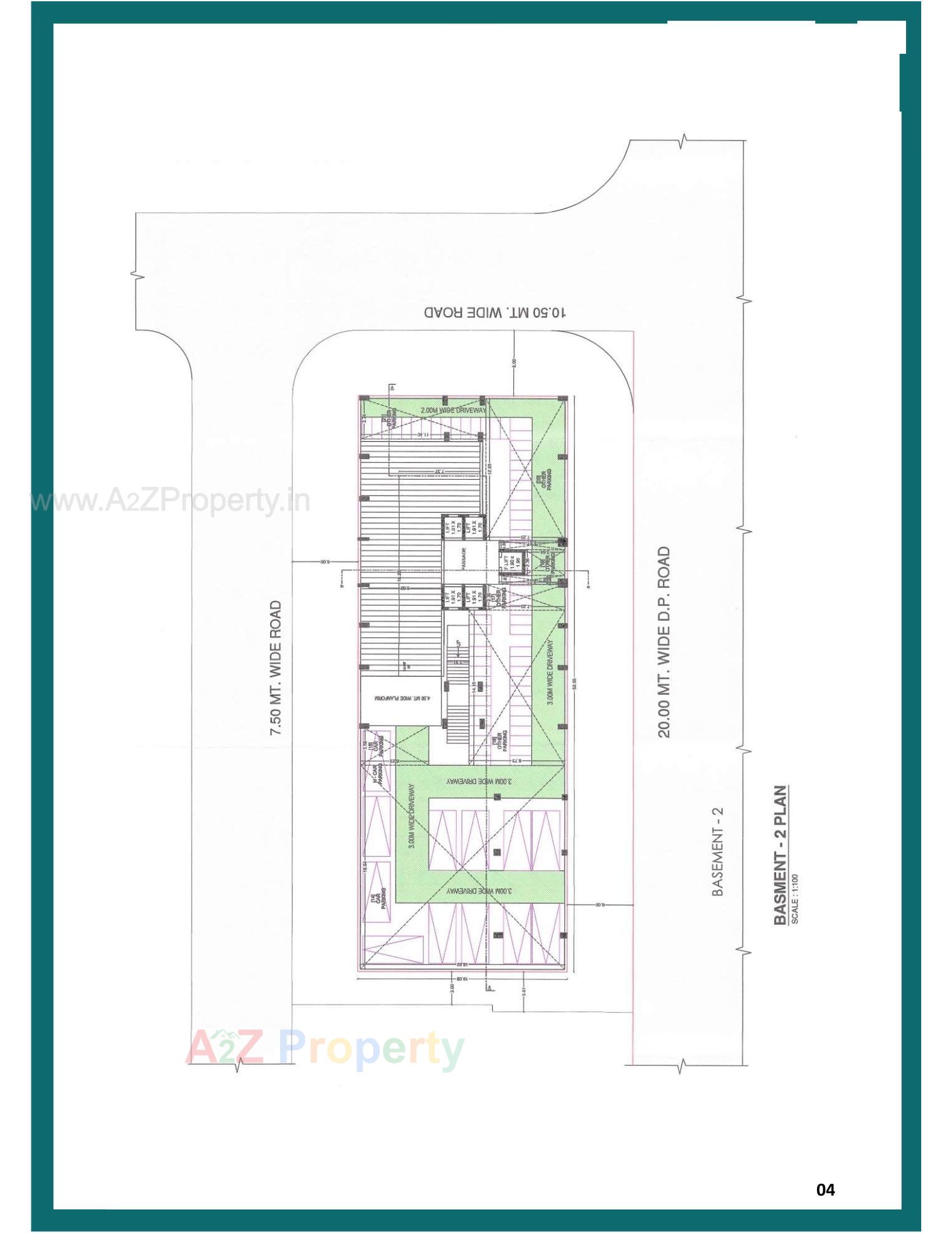 Layout of real estate project Selenium City located at Haripal, Rajkot, Gujarat