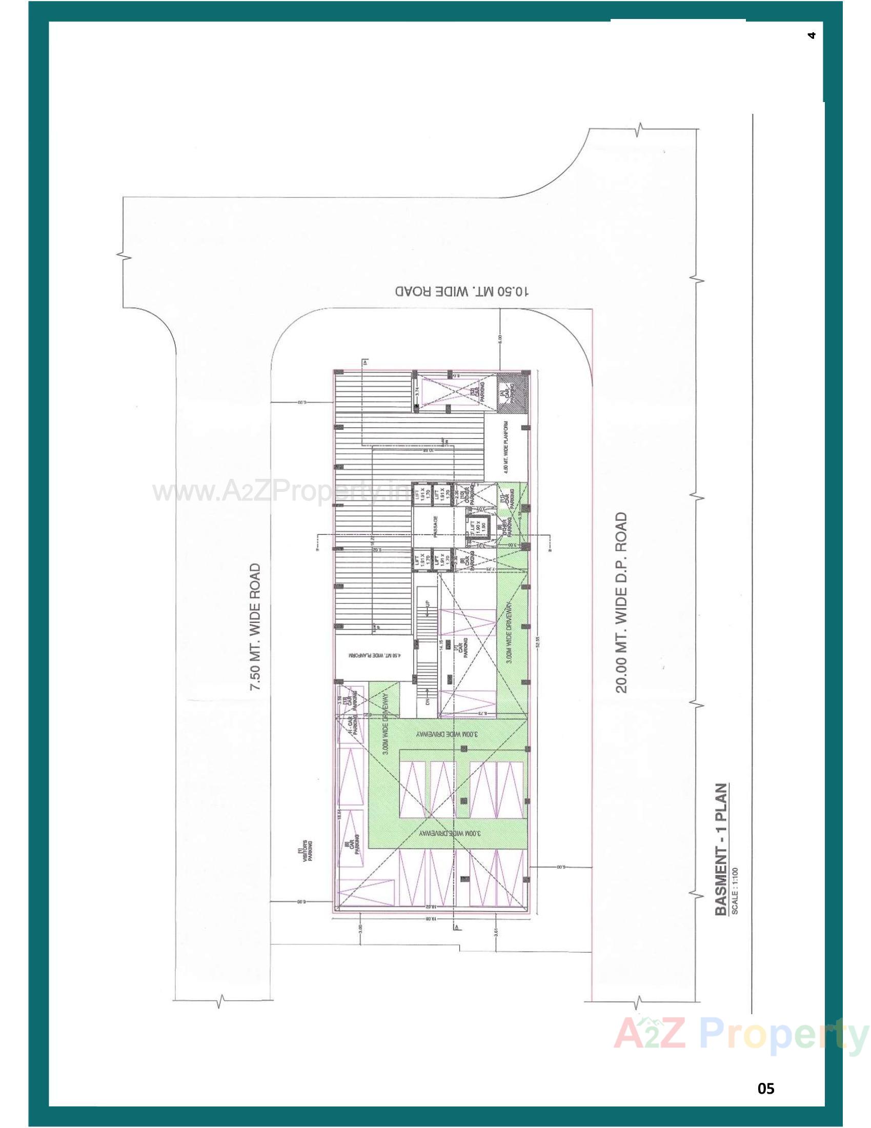 Layout of real estate project Selenium City located at Haripal, Rajkot, Gujarat