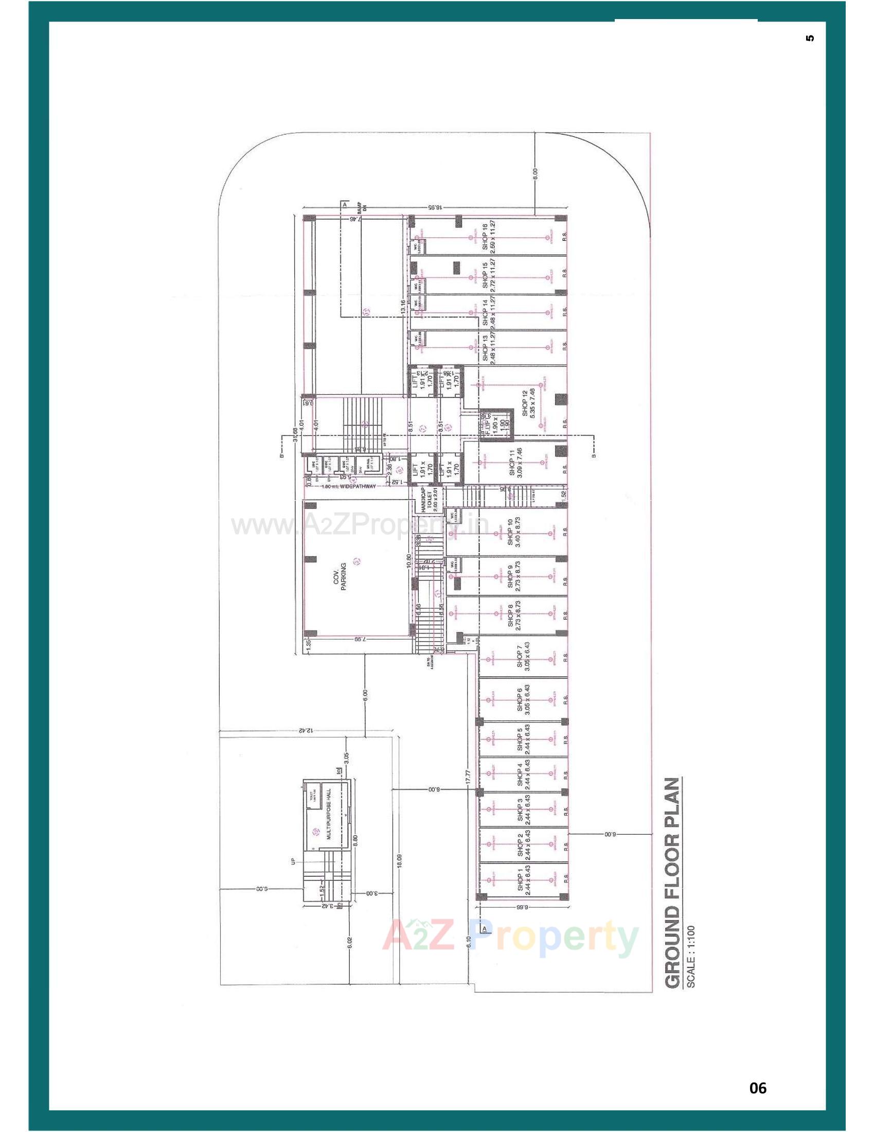 Layout of real estate project Selenium City located at Haripal, Rajkot, Gujarat