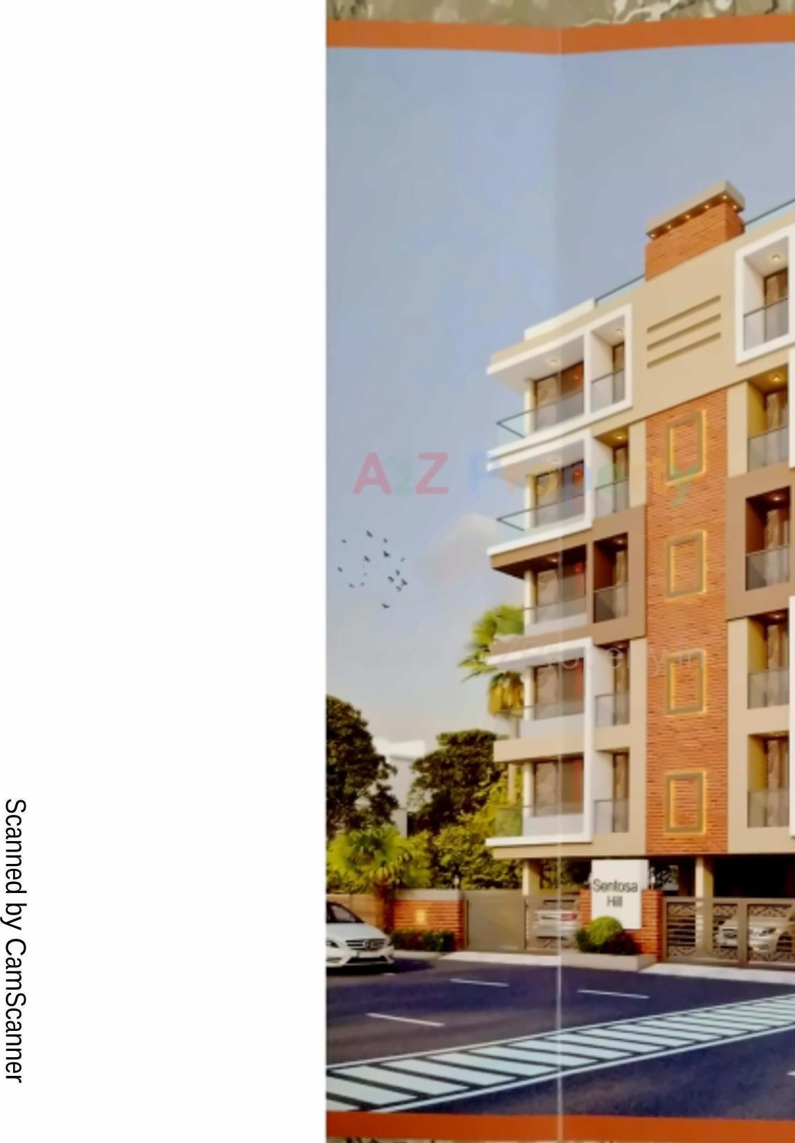 3D Elevation of real estate project Sentosa Hill located at Nanamava, Rajkot, Gujarat