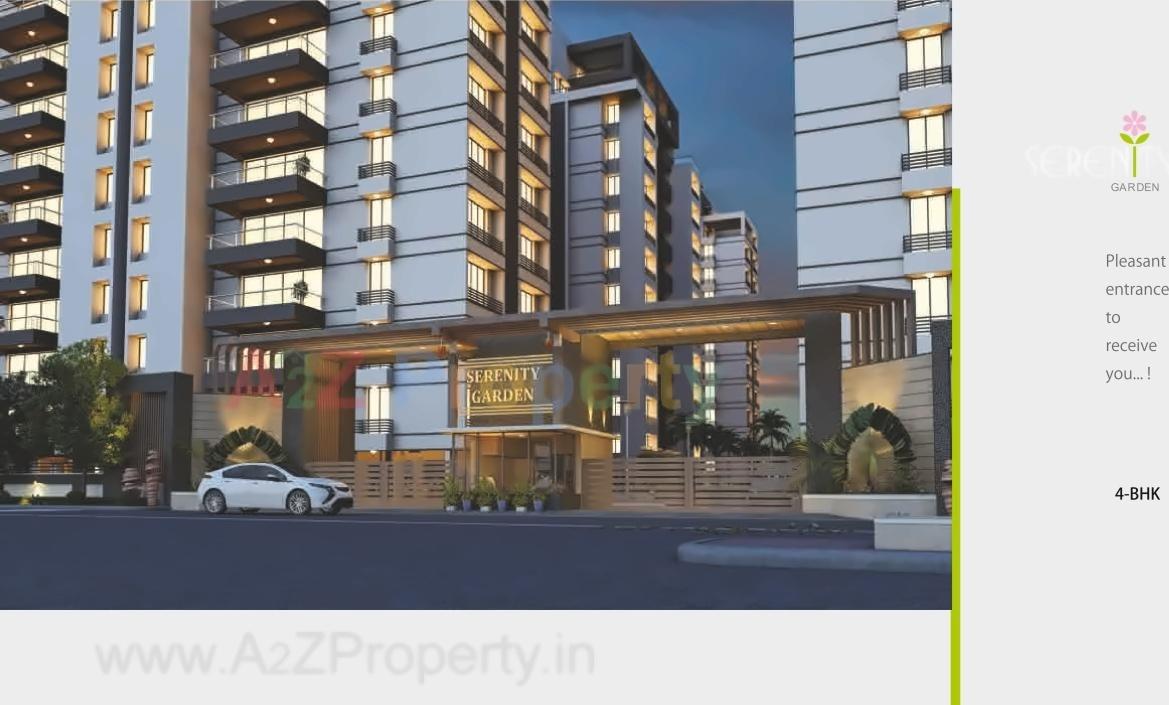 3D Elevation of real estate project Serenity Garden located at Rajkot, Rajkot, Gujarat