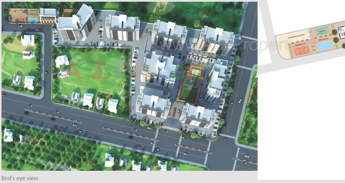Layout of real estate project Serenity Garden located at Rajkot, Rajkot, Gujarat