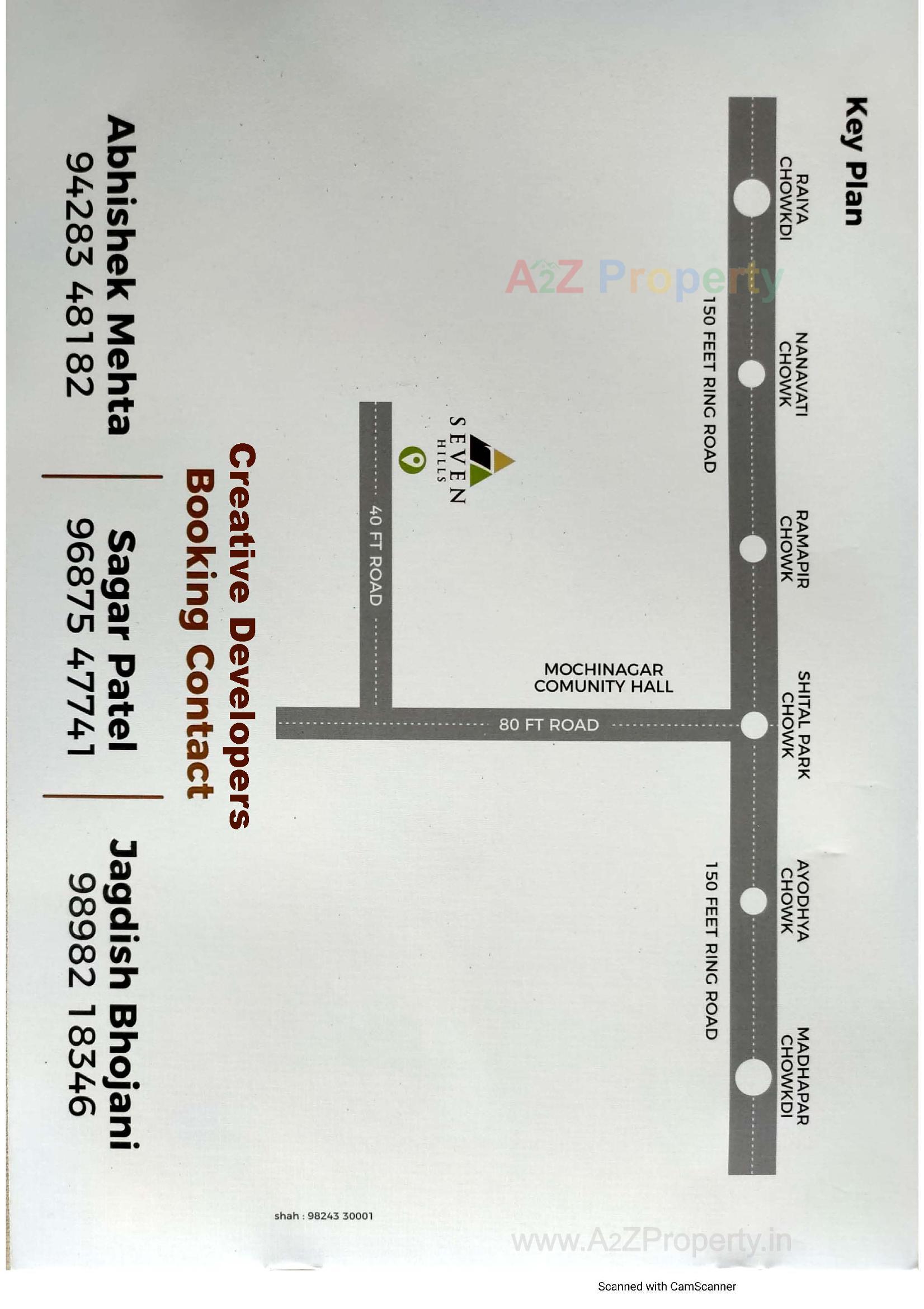  of real estate project Seven Hills located at Raiya, Rajkot, Gujarat