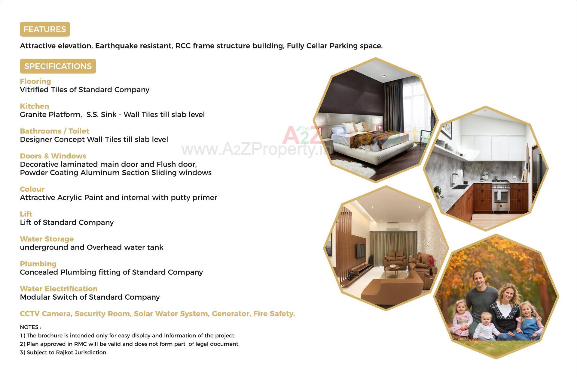  of real estate project Shagun Avenue located at Rajkot, Rajkot, Gujarat