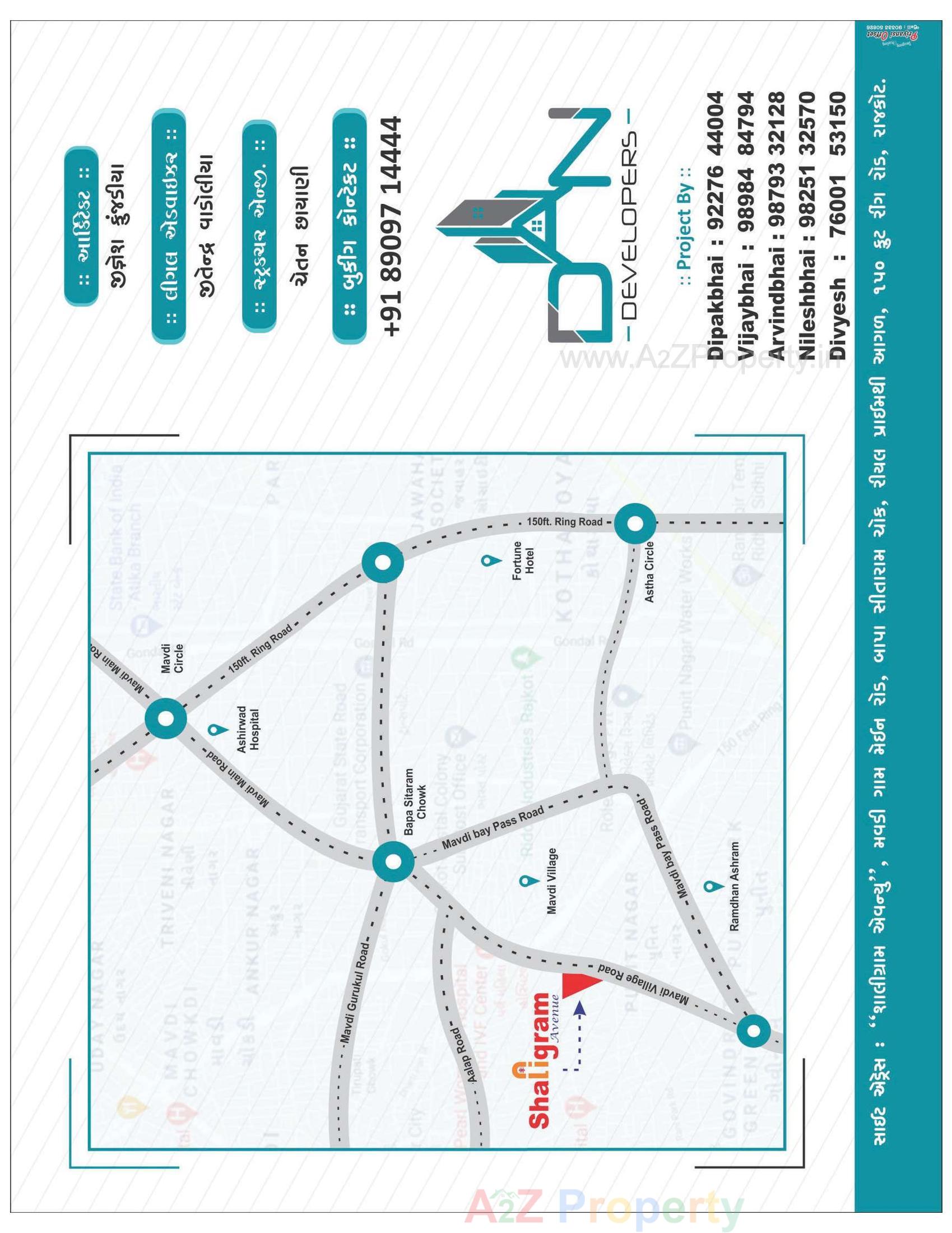  of real estate project Shaligram Avenue located at Mavdi, Rajkot, Gujarat