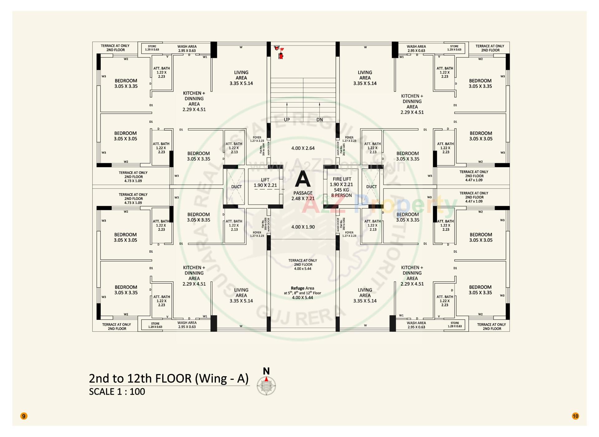 Layout of real estate project Shaligram Heights located at Rajkot, Rajkot, Gujarat