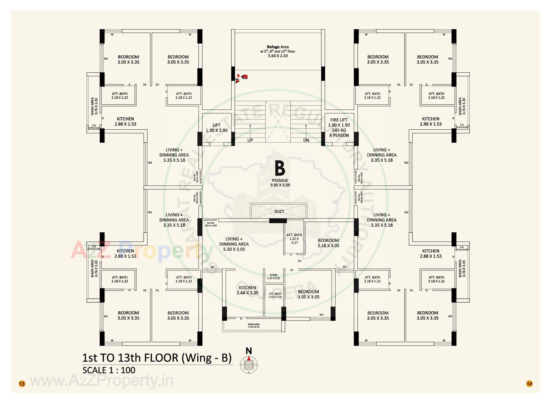 of real estate project Shaligram Heights located at Rajkot, Rajkot, Gujarat