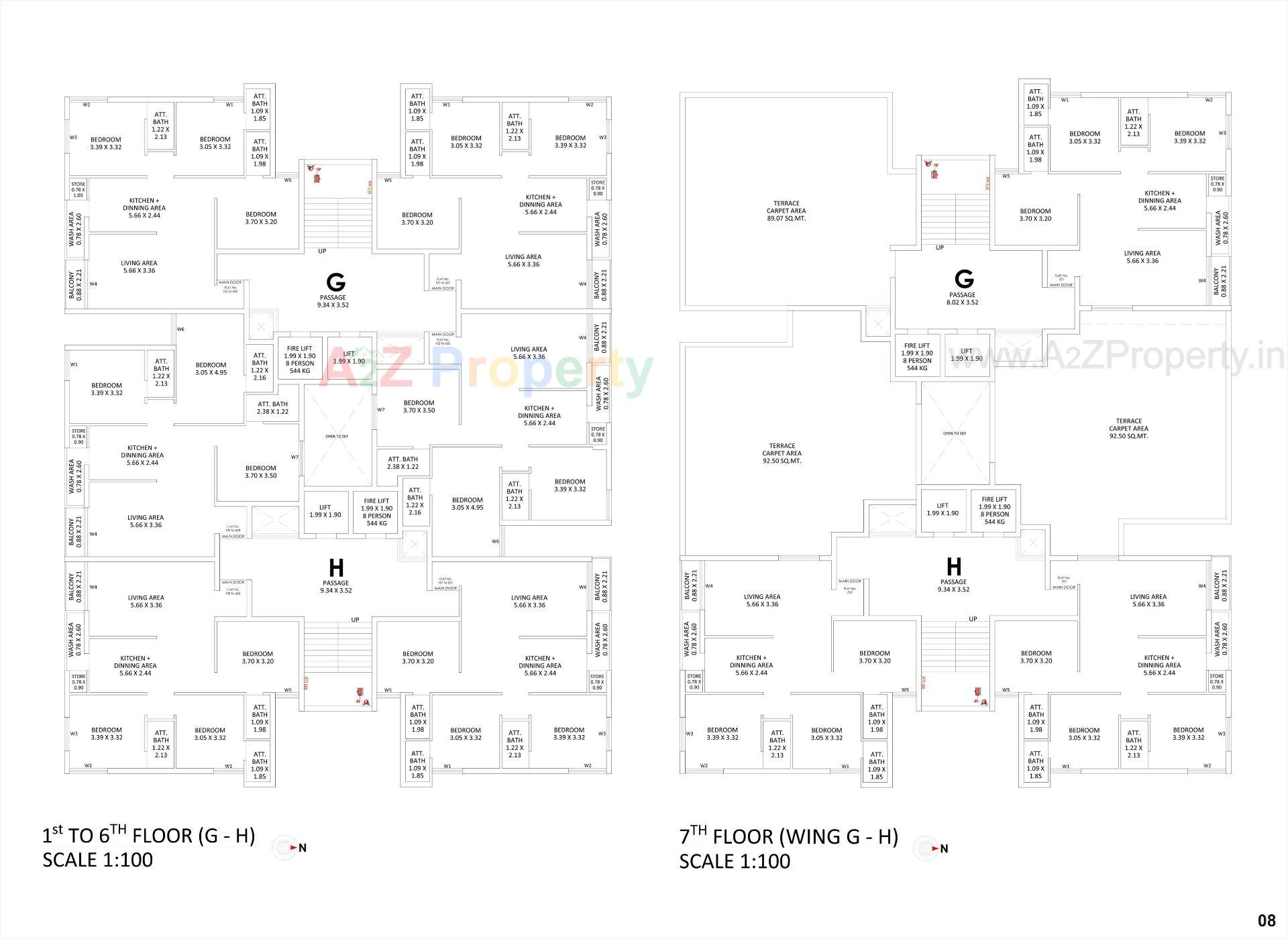 Layout of real estate project Shaligram Shilp located at Rajkot, Rajkot, Gujarat