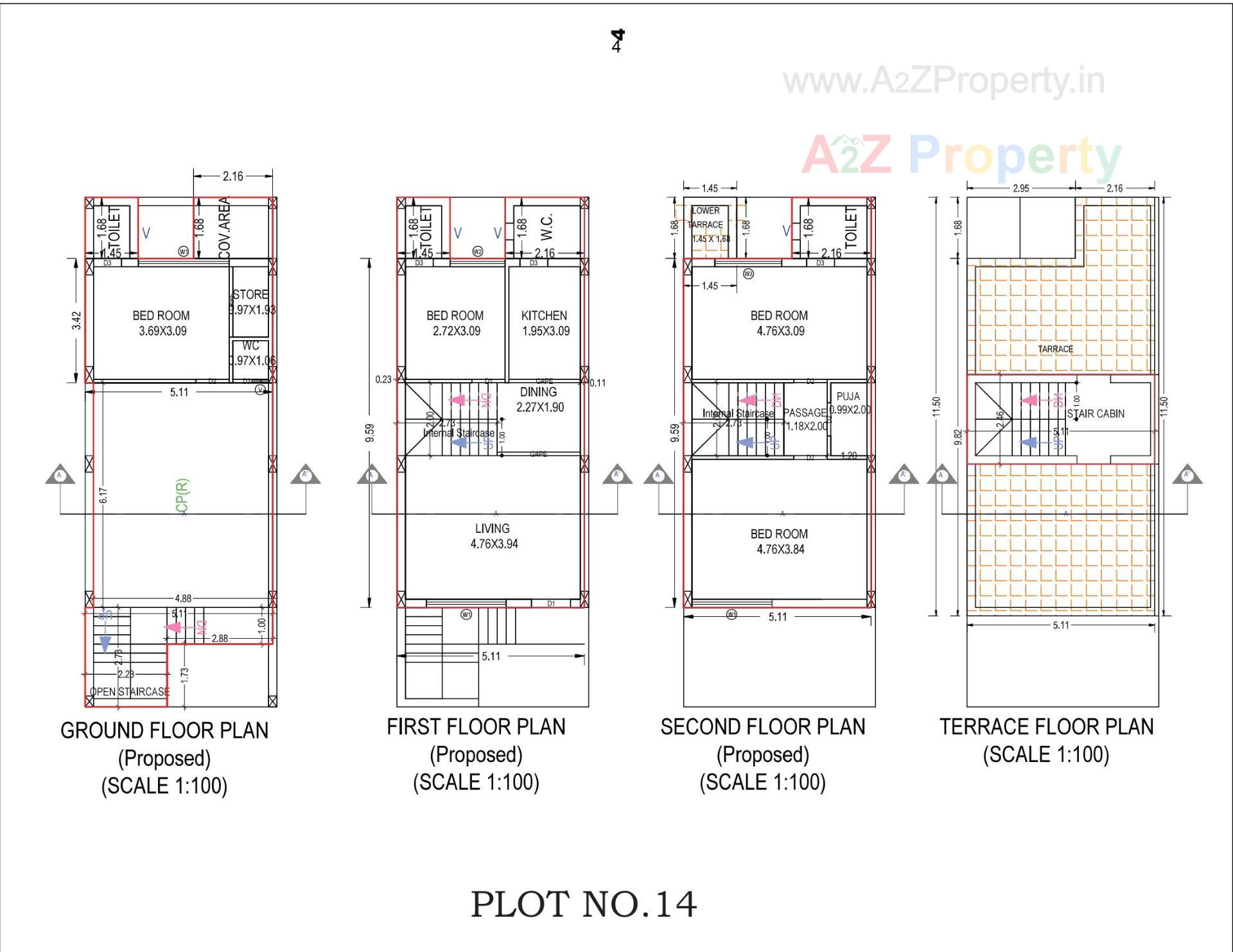 Layout of real estate project Shandar Residency located at Kothariya, Rajkot, Gujarat