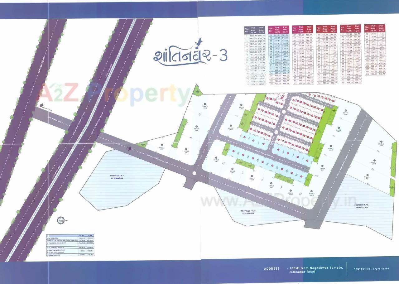  of real estate project Shanti Nagar located at Madhapar, Rajkot, Gujarat