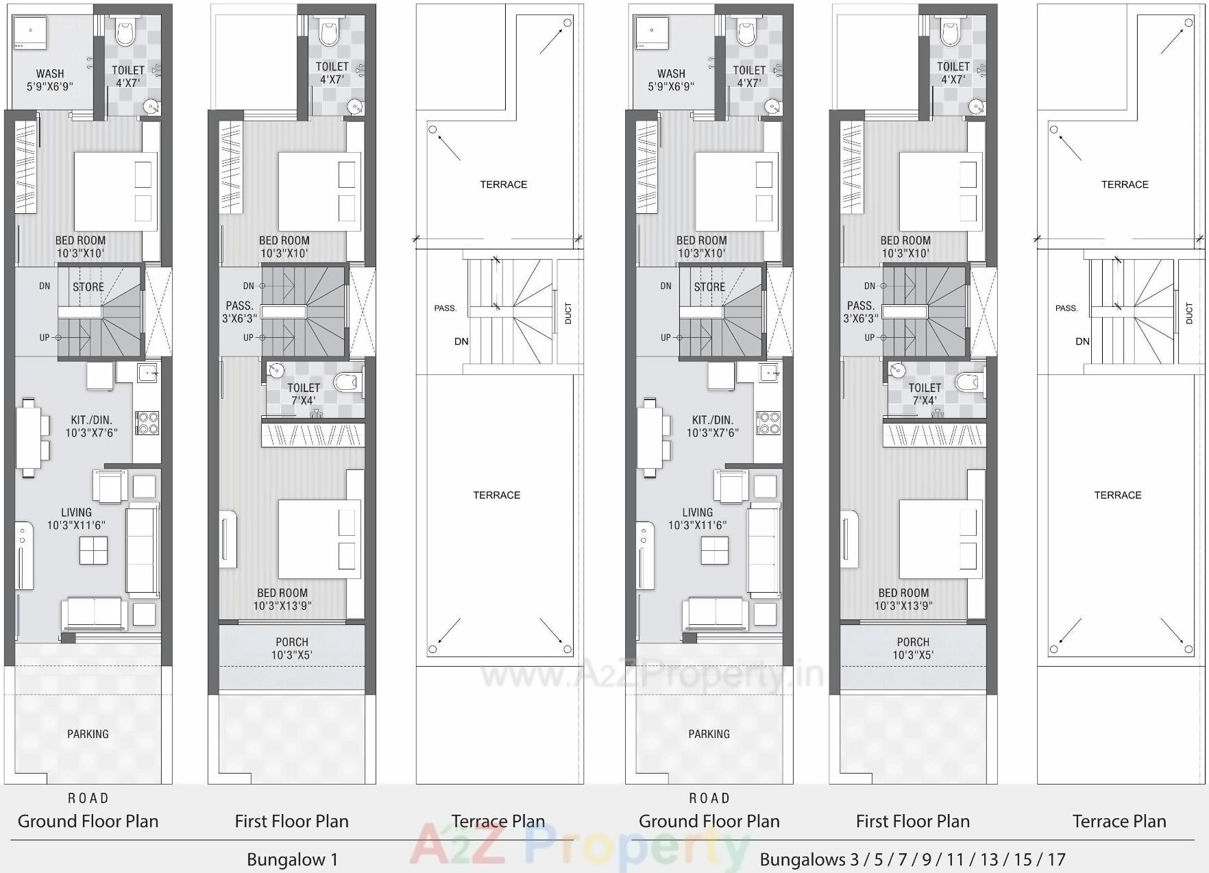 Layout of real estate project Shantivan Residency located at Rajkot, Rajkot, Gujarat