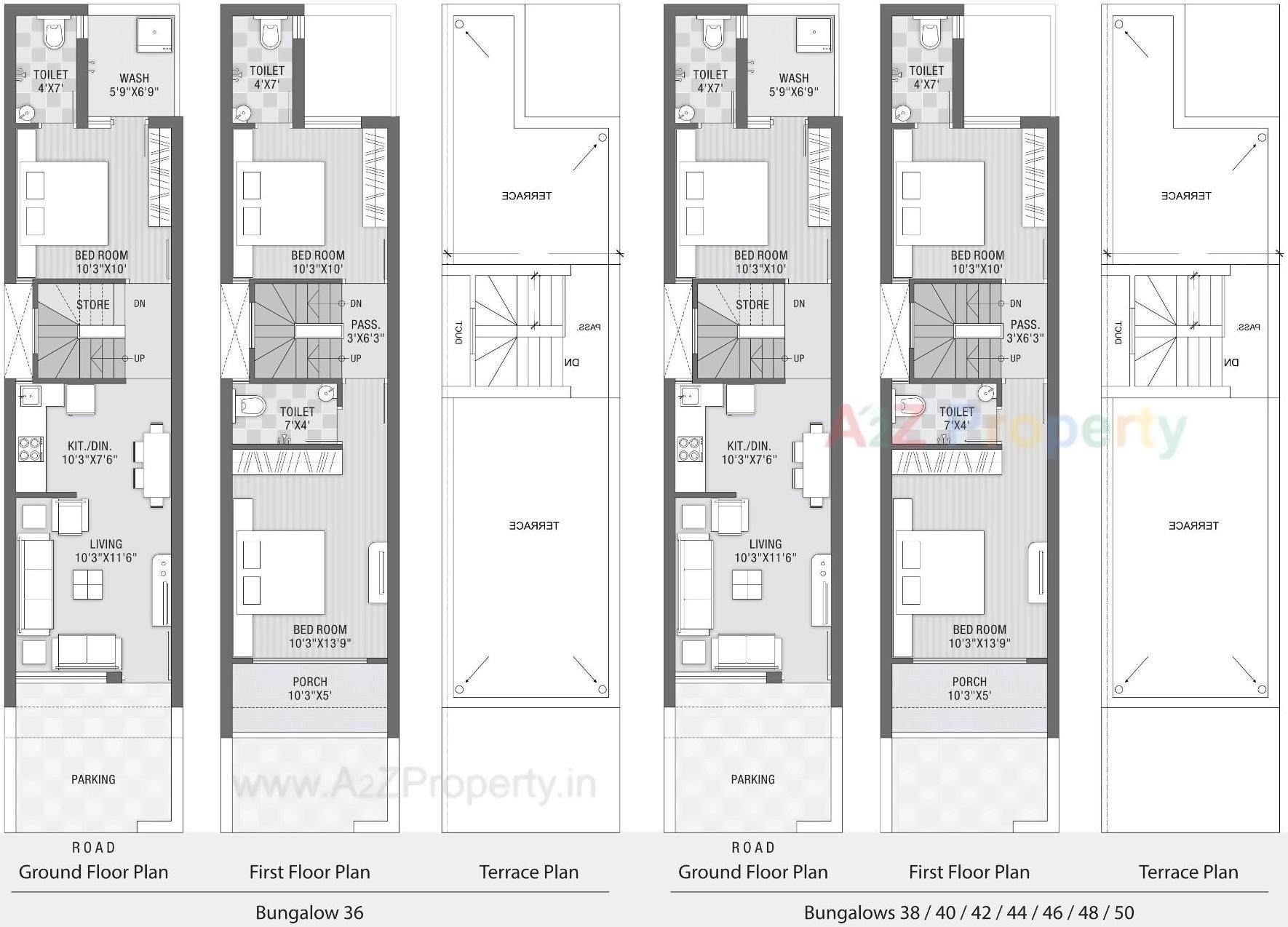 Layout of real estate project Shantivan Residency located at Rajkot, Rajkot, Gujarat