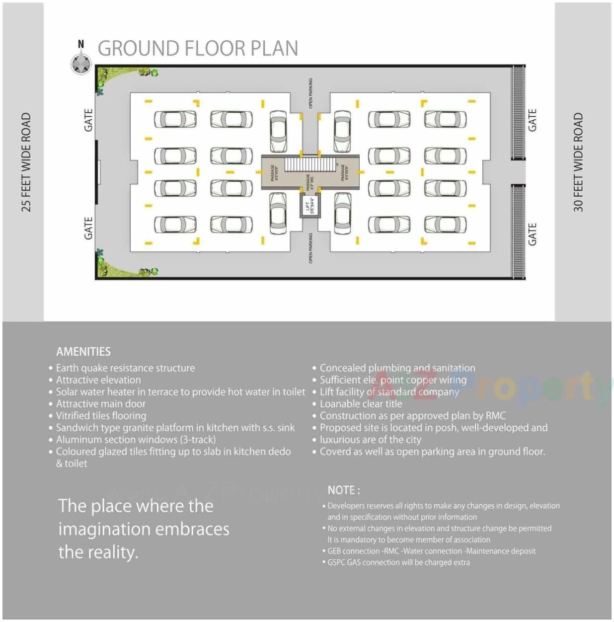  of real estate project Shantivan located at Mavdi, Rajkot, Gujarat