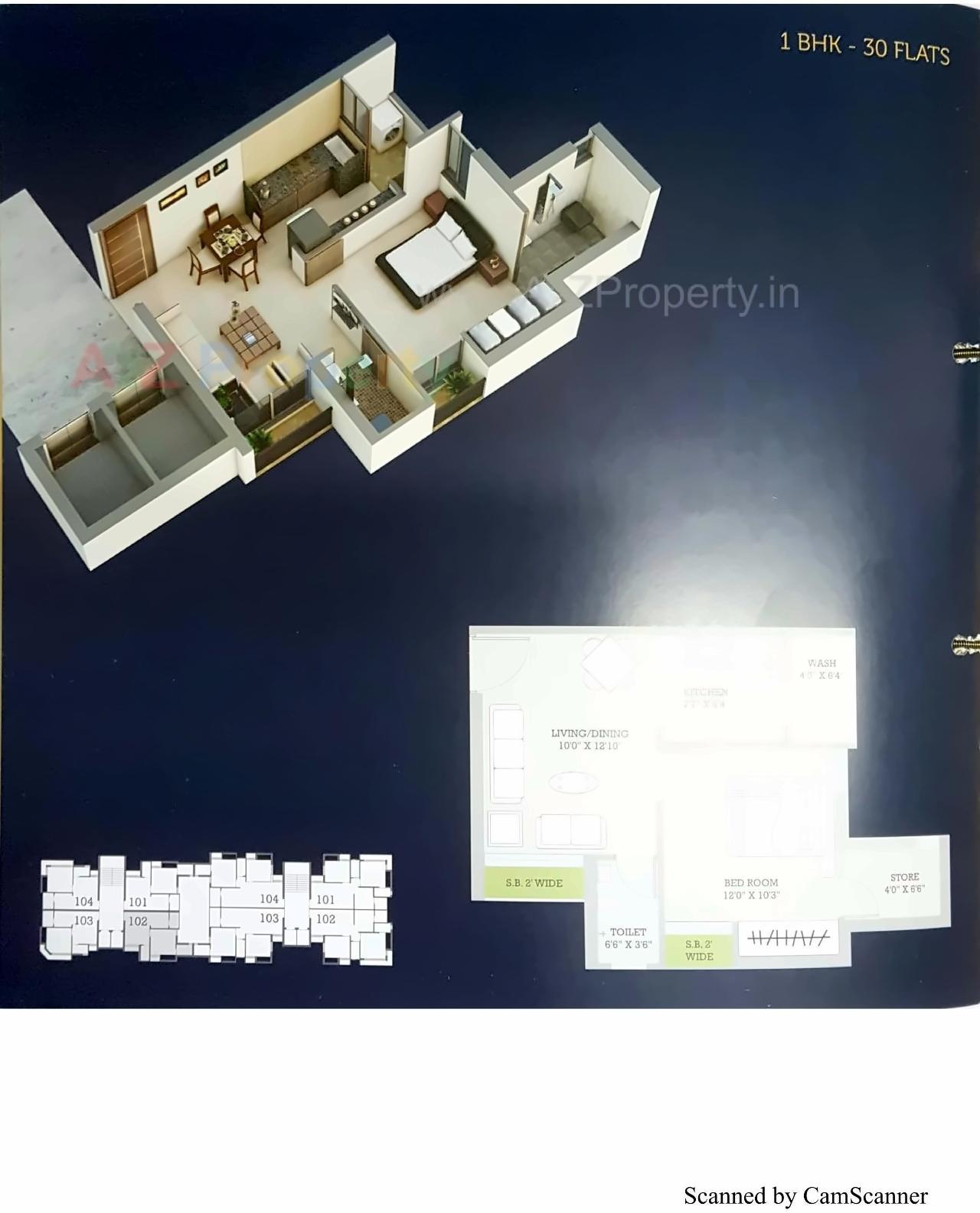 Layout of real estate project Shikhar Heights located at Kangashiyali, Rajkot, Gujarat