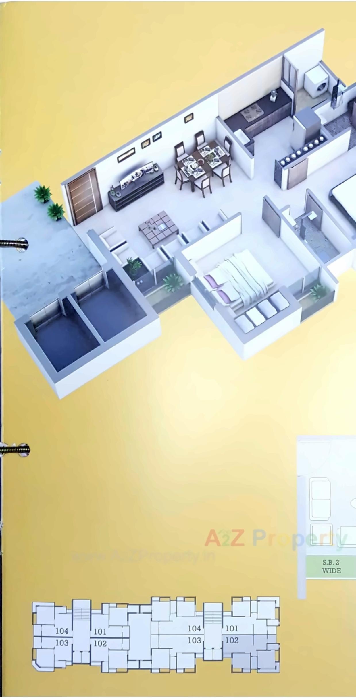 Layout of real estate project Shikhar Heights located at Kangashiyali, Rajkot, Gujarat