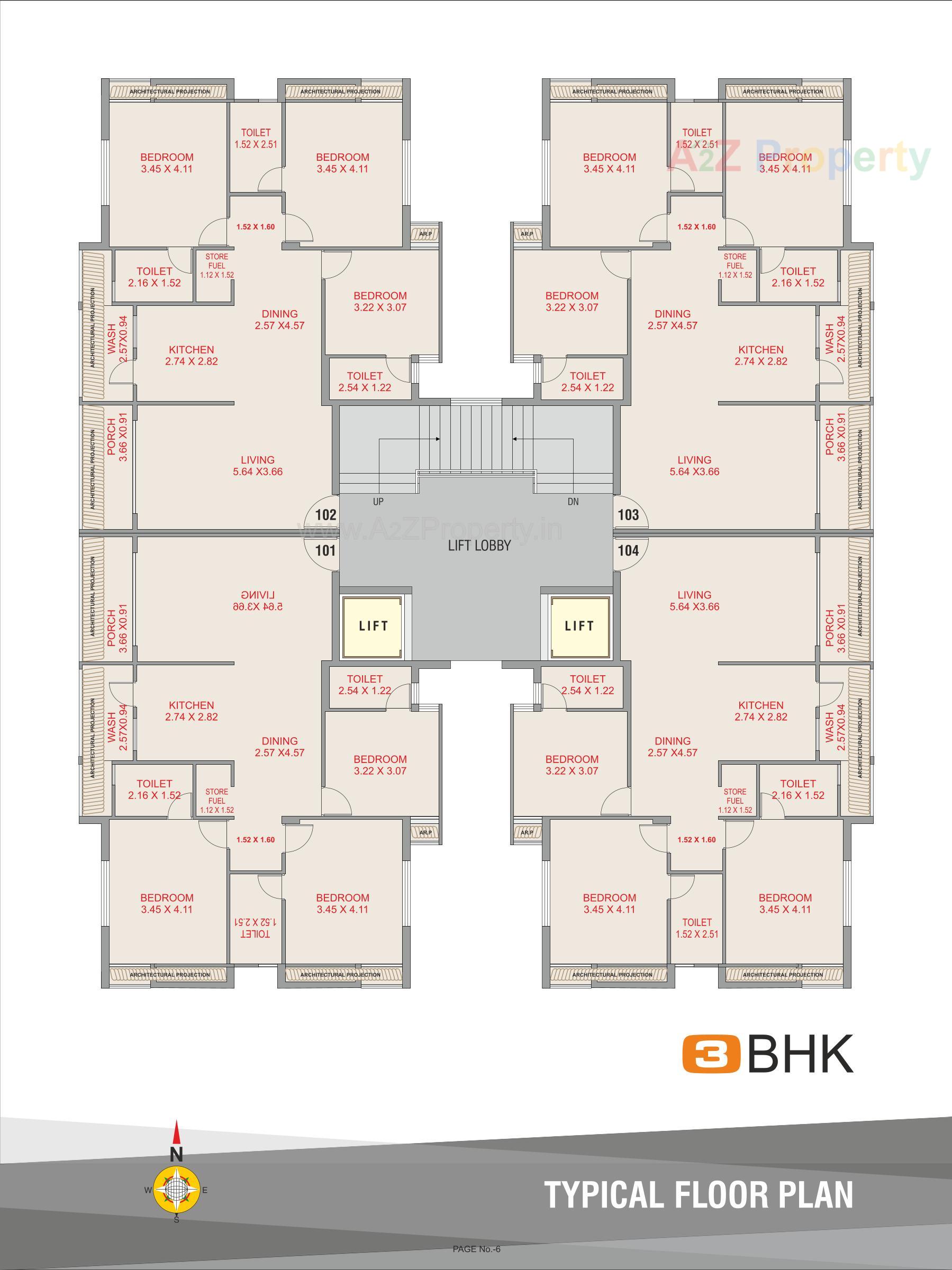 Layout of real estate project Shilpan Diva Mega located at Mavdi, Rajkot, Gujarat