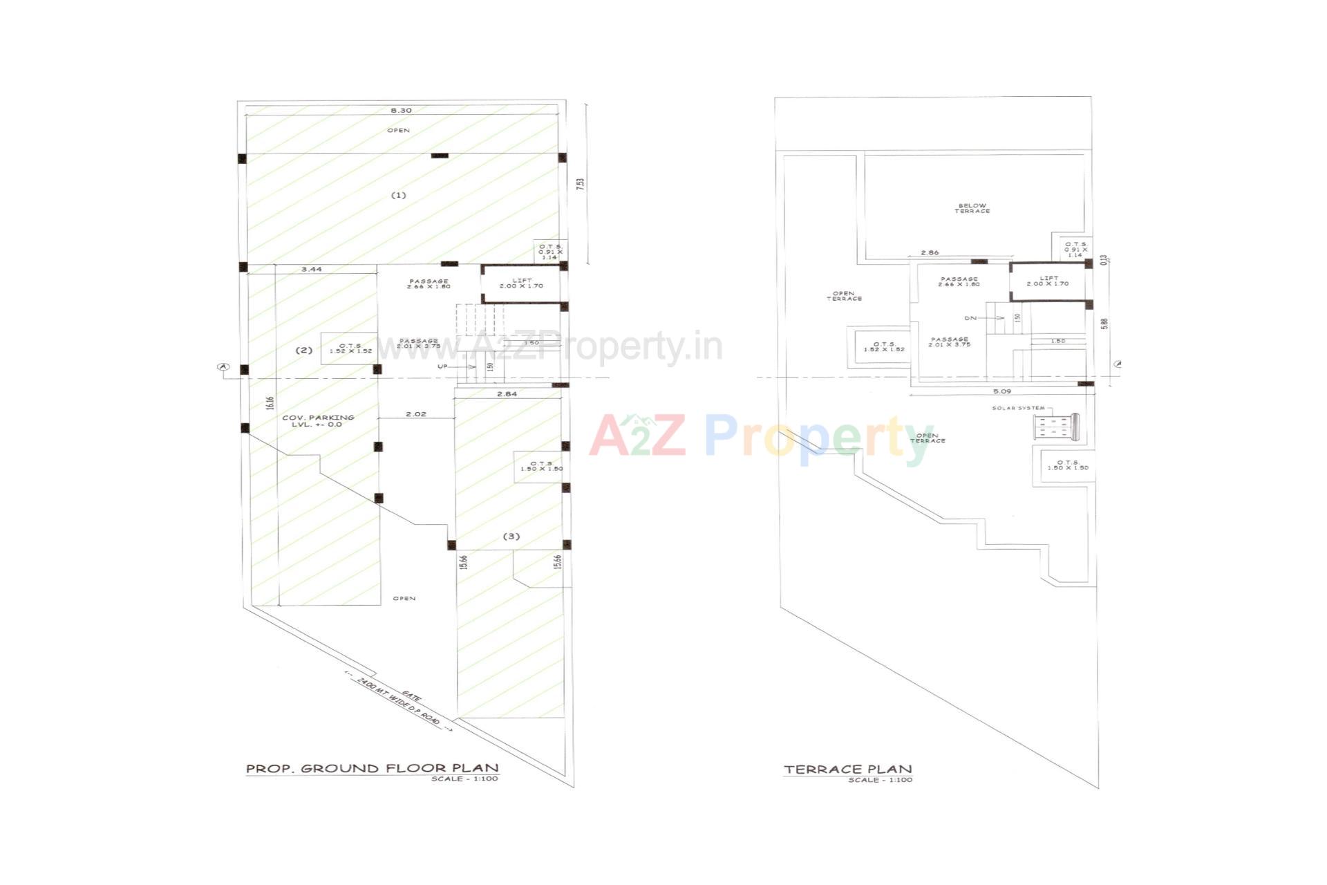 Layout of real estate project Shital Flat located at Rajkot, Rajkot, Gujarat