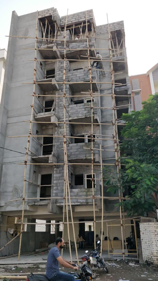 188510_const of real estate project Shiv Drashti Heights located at Mavdi, Rajkot, Gujarat