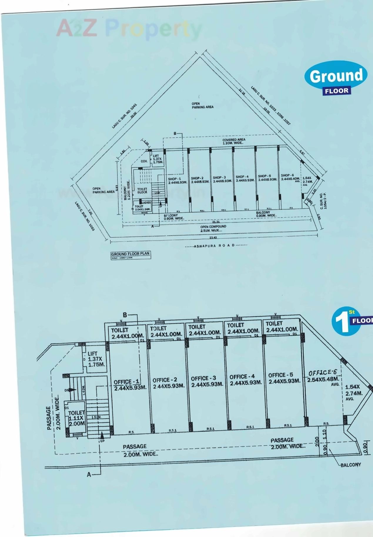  of real estate project Shiv Heights located at Gondal, Rajkot, Gujarat