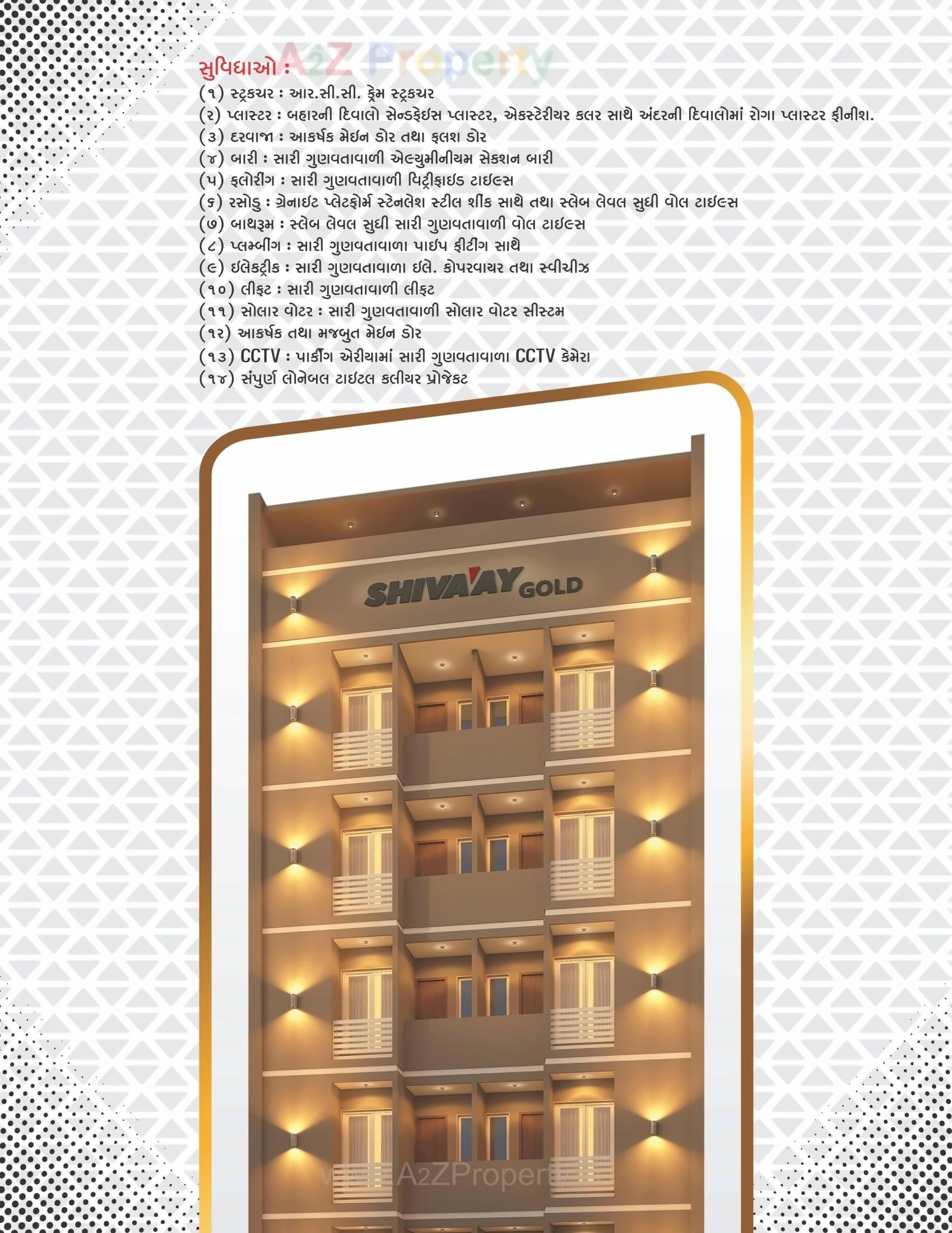  of real estate project Shivaay Gold located at Rajkot, Rajkot, Gujarat