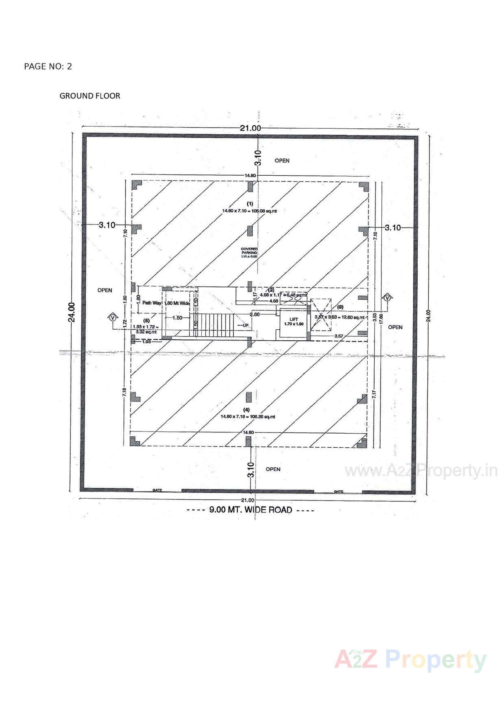  of real estate project Shivalay located at Ghanteshwar, Rajkot, Gujarat