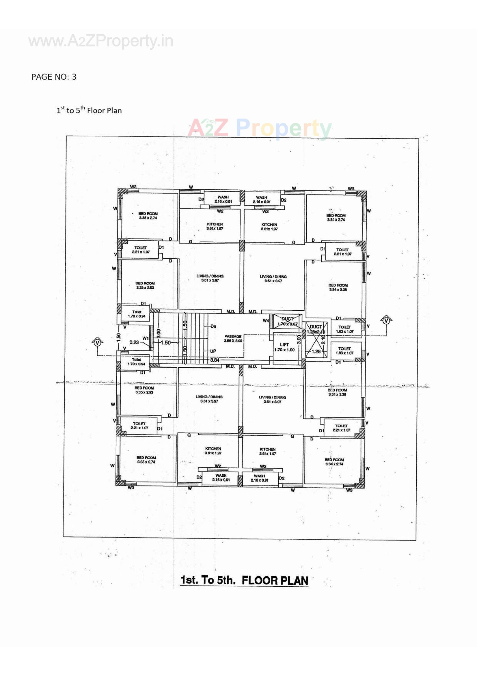 Layout of real estate project Shivalay located at Ghanteshwar, Rajkot, Gujarat