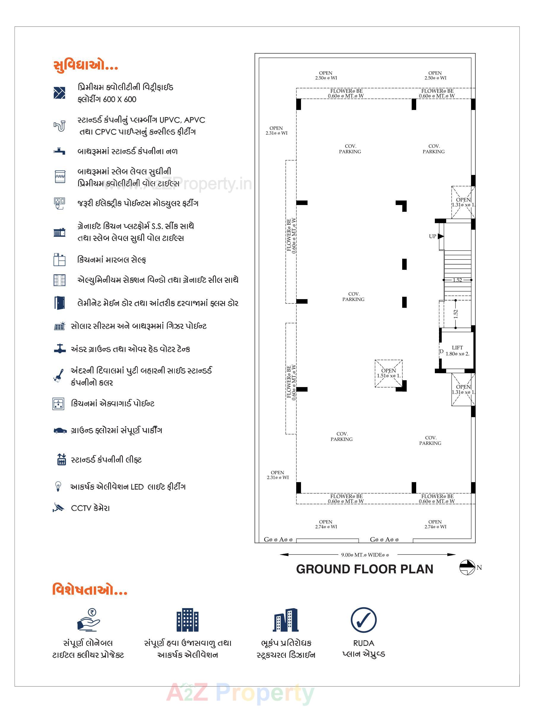  of real estate project Shivalay Avenue located at Kangsiyali, Rajkot, Gujarat