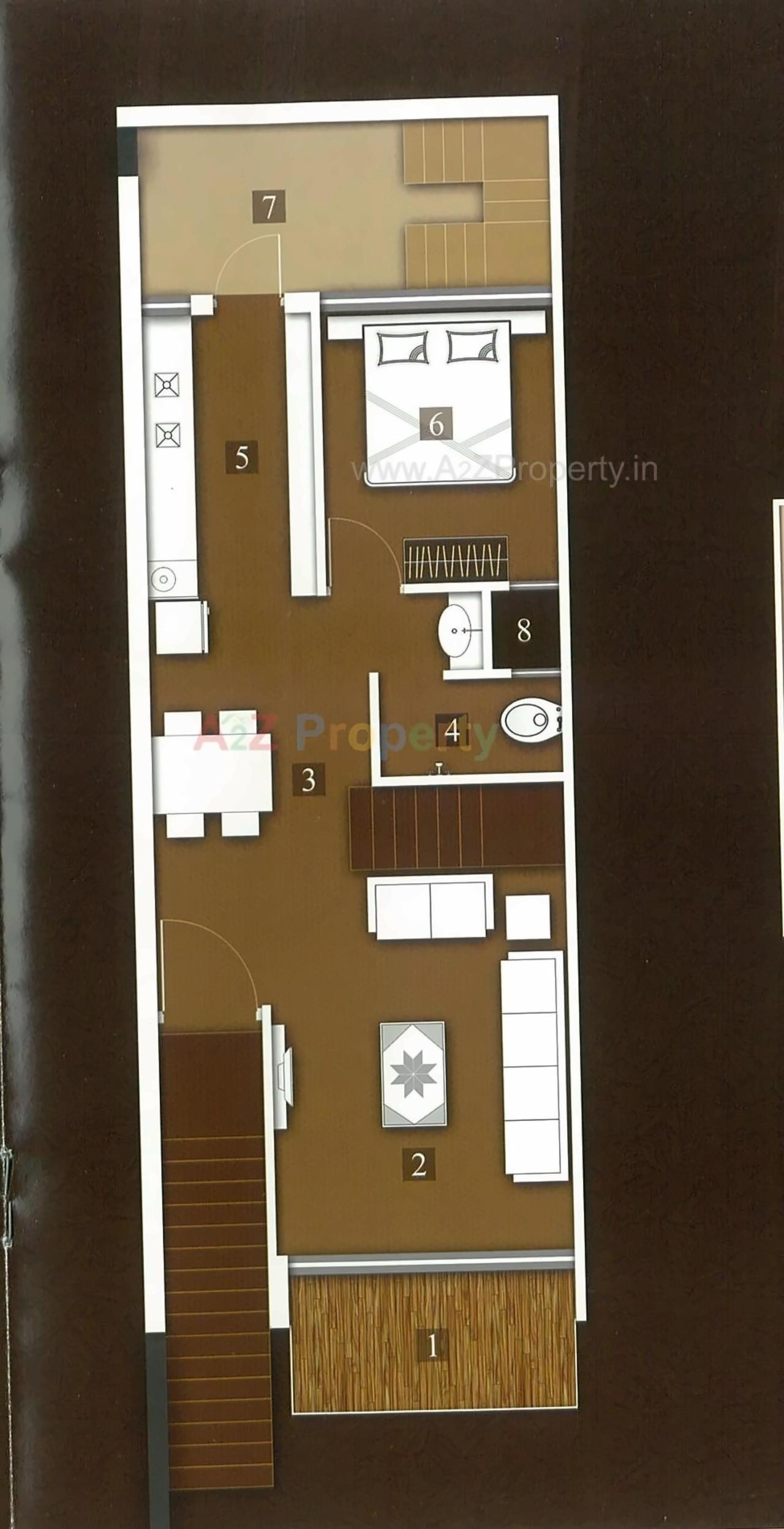 Layout of real estate project Shivalay Bunglows located at Rajkot, Rajkot, Gujarat