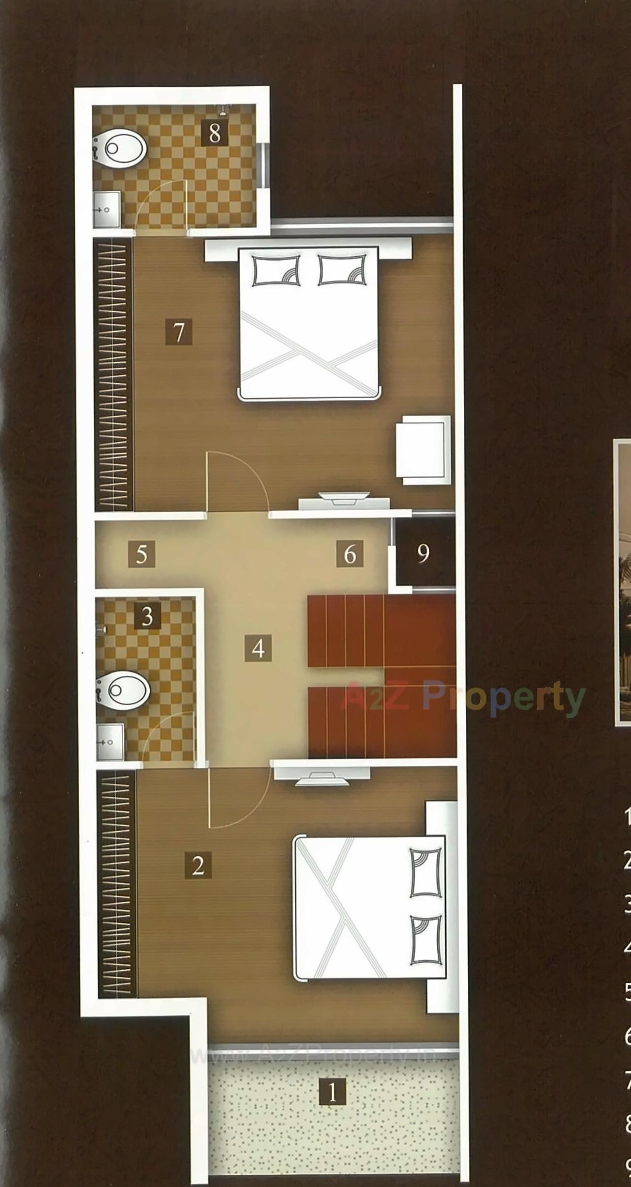 Layout of real estate project Shivalay Bunglows located at Rajkot, Rajkot, Gujarat