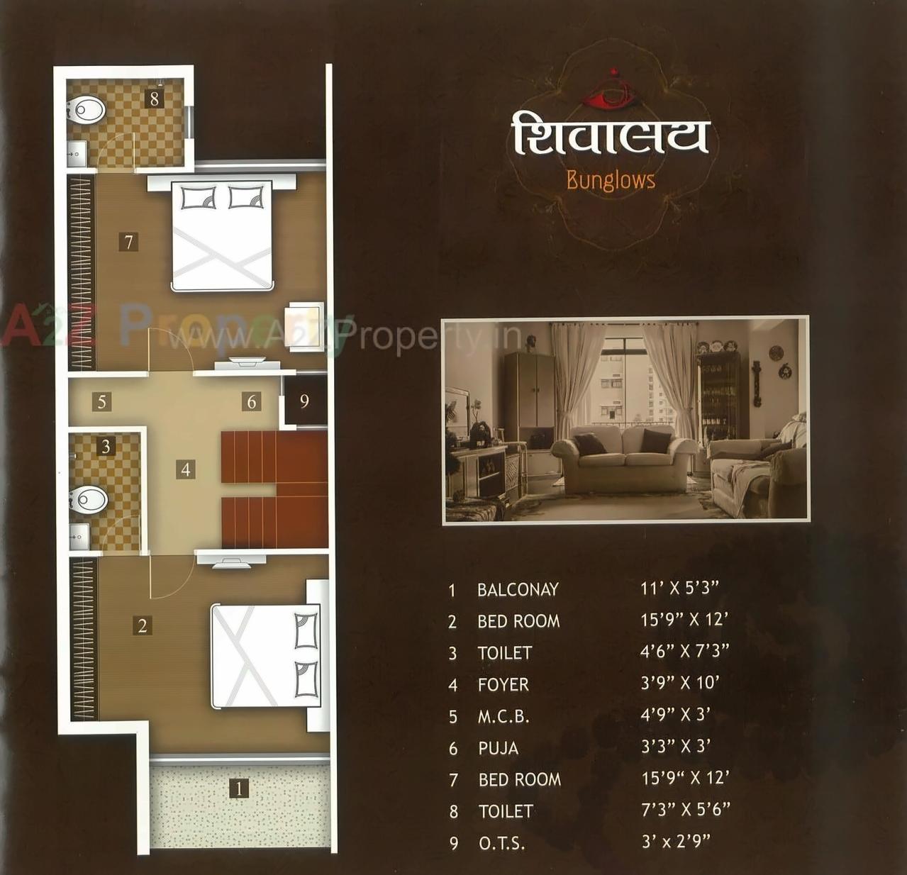  of real estate project Shivalay Bunglows located at Rajkot, Rajkot, Gujarat