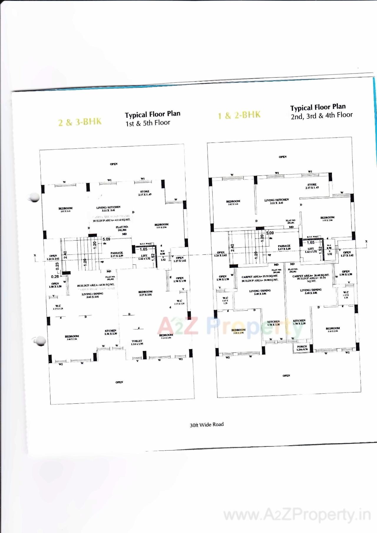 Layout of real estate project Shivalay located at Mavdi, Rajkot, Gujarat