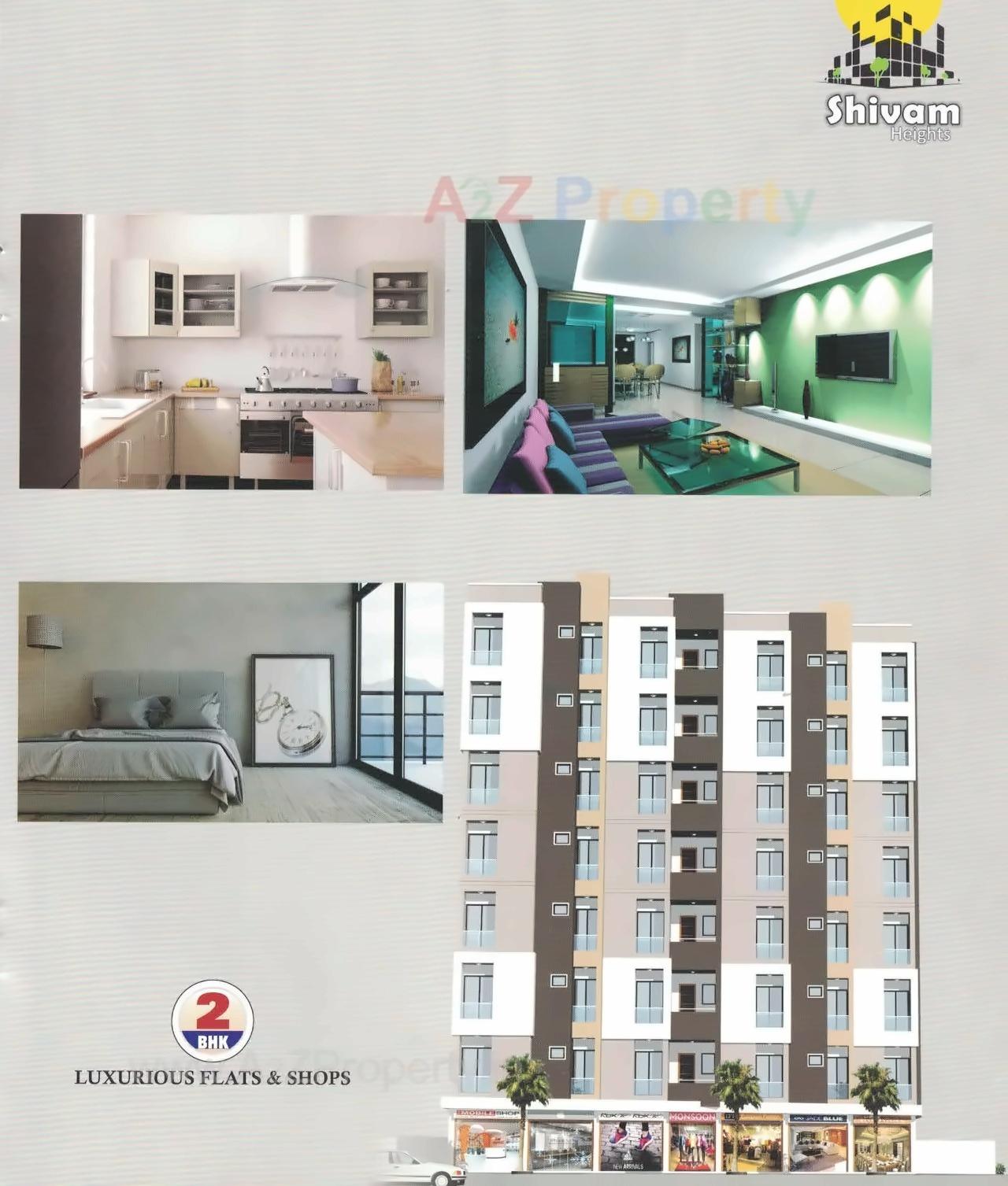 Layout of real estate project Shivam Heights located at Rajkot, Rajkot, Gujarat