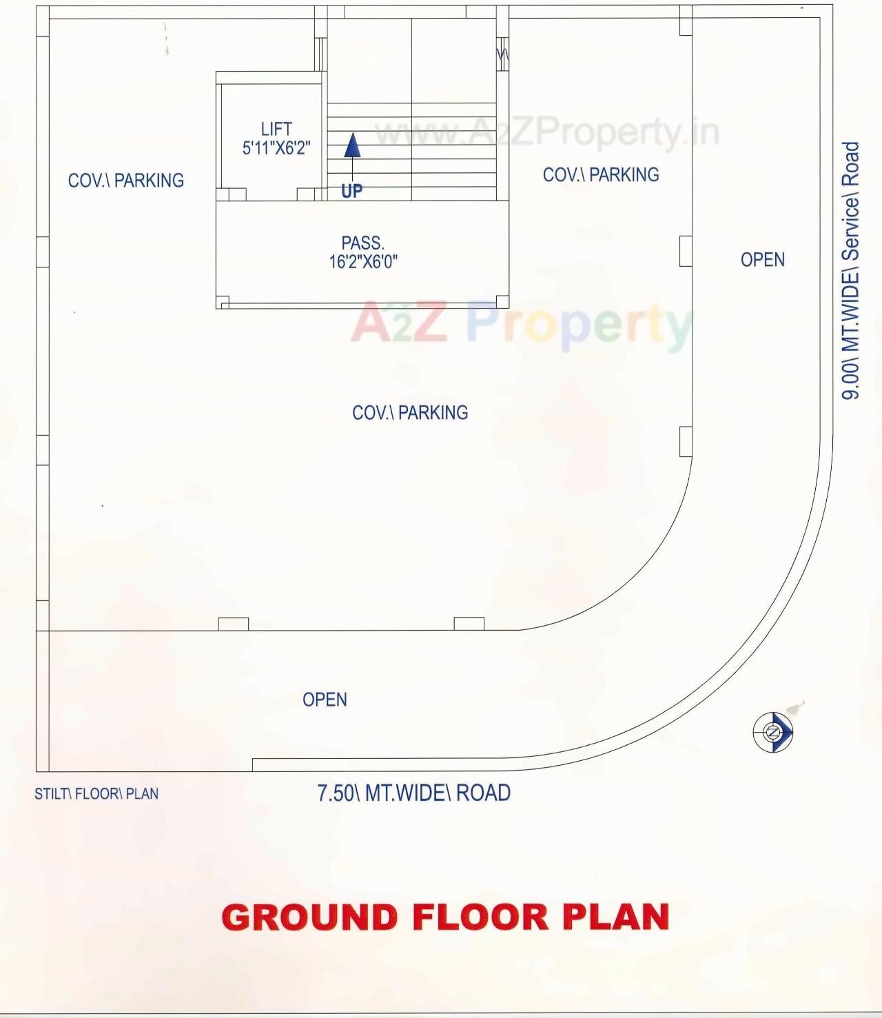  of real estate project Shivay Heights located at Mavdi, Rajkot, Gujarat