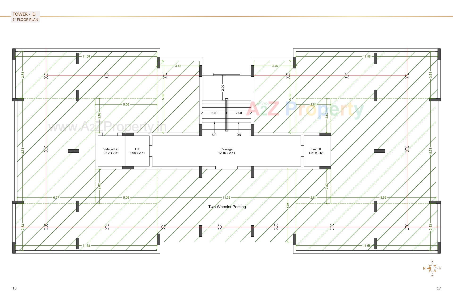 Layout of real estate project Shree Darshan Heights located at Rajkot, Rajkot, Gujarat
