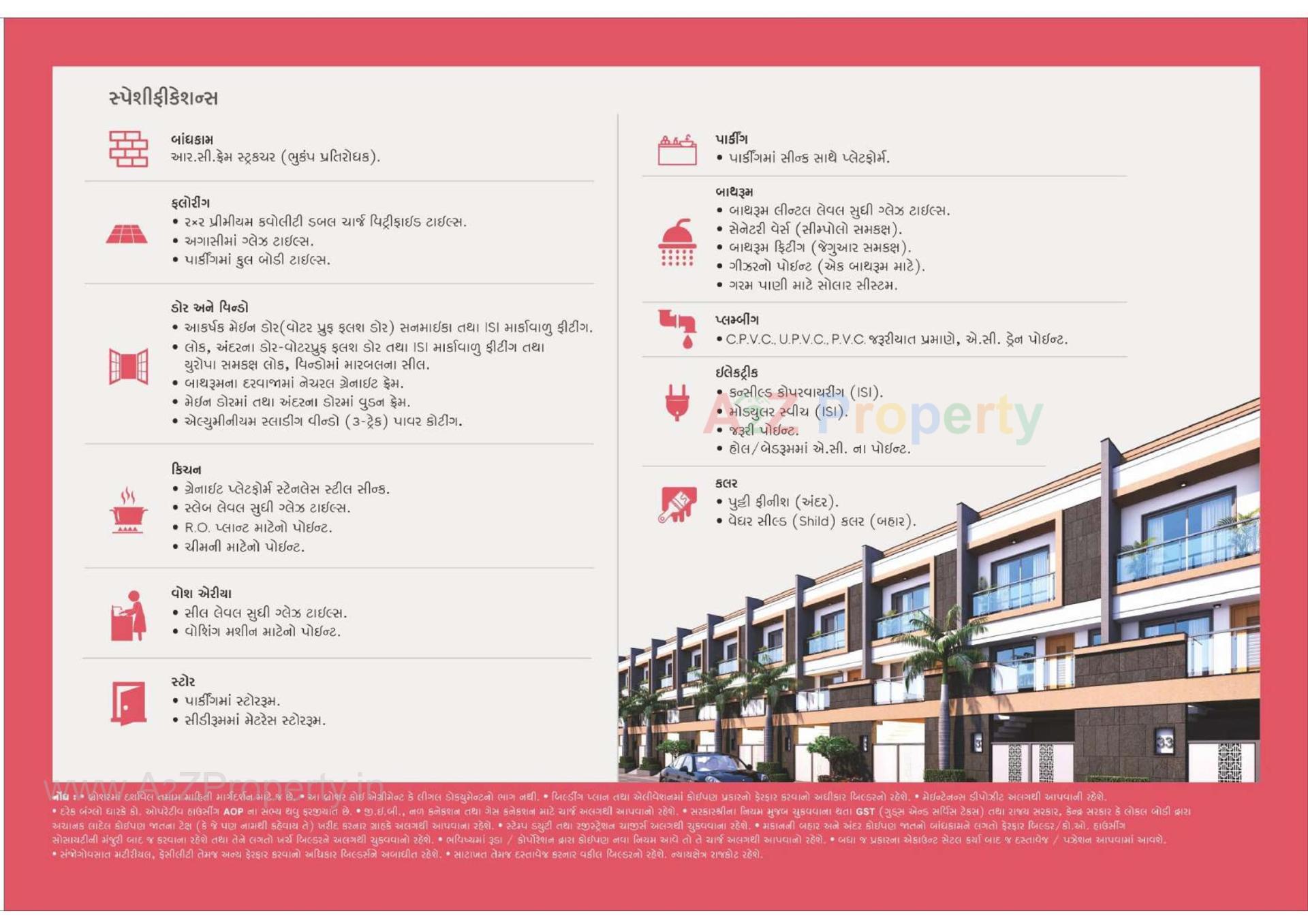  of real estate project Shree Diwali Upvan located at Mavdi, Rajkot, Gujarat