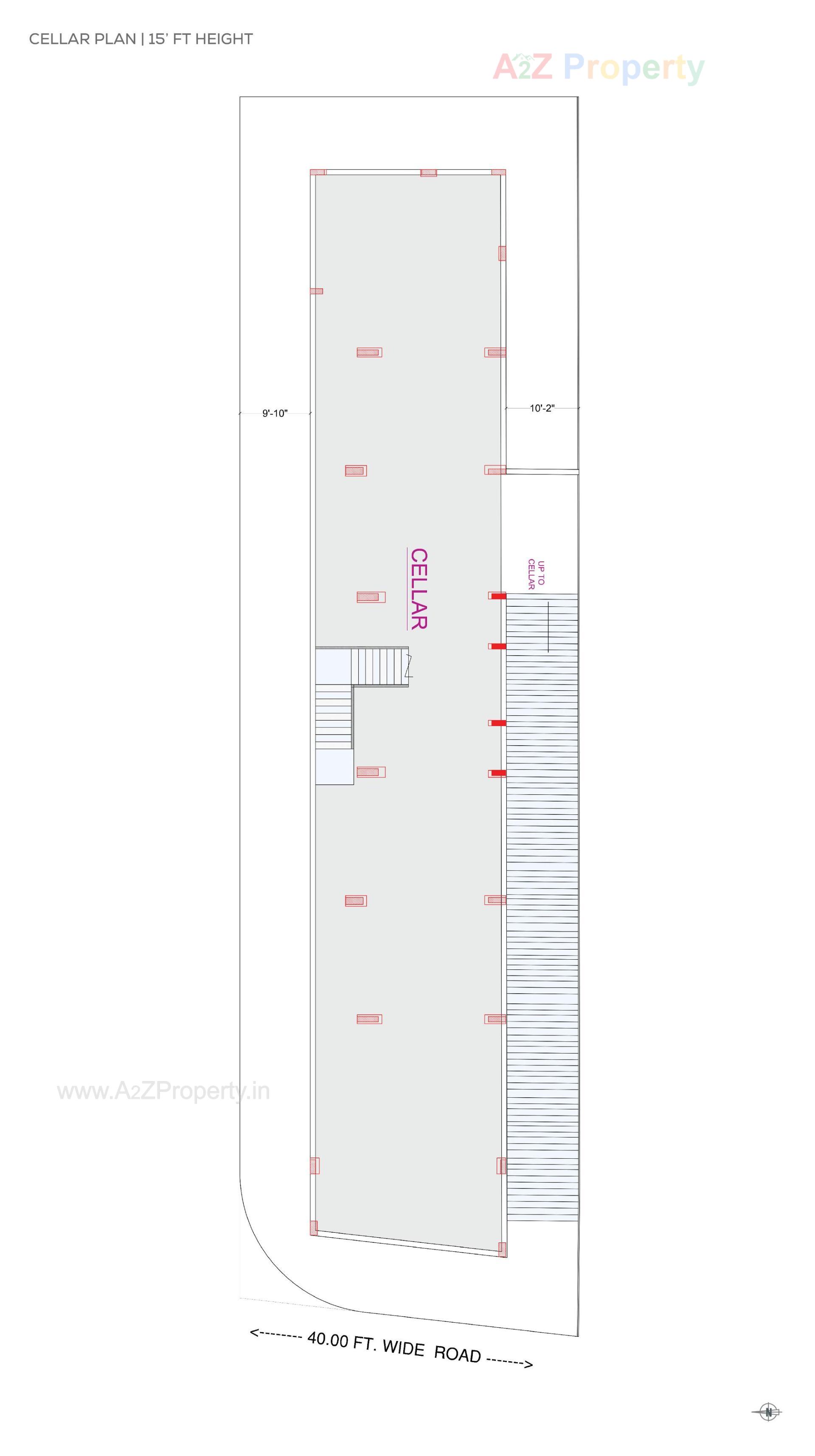 Layout of real estate project Shree Hari Darshan located at Raiya, Rajkot, Gujarat