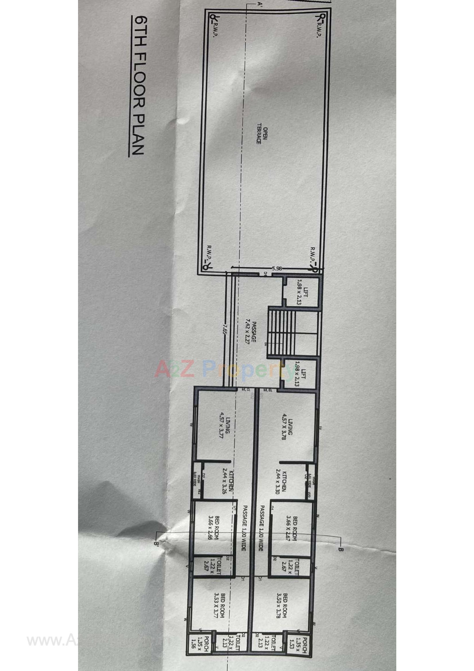 Layout of real estate project Shree Hari Darshan located at Raiya, Rajkot, Gujarat