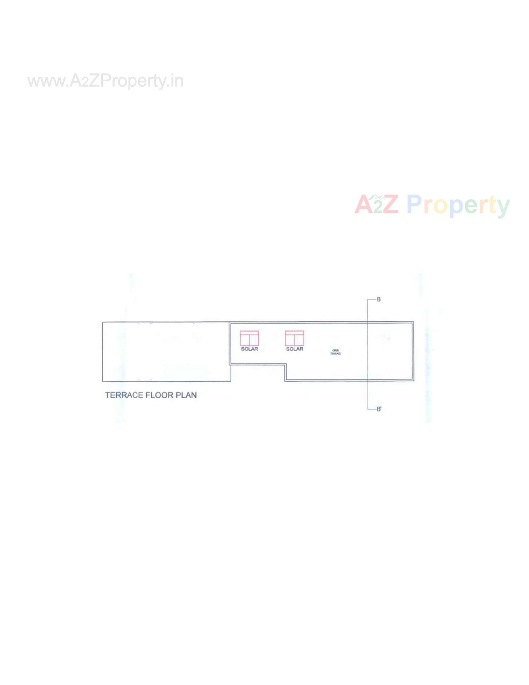 Layout of real estate project Shree Hari Darshan located at Raiya, Rajkot, Gujarat