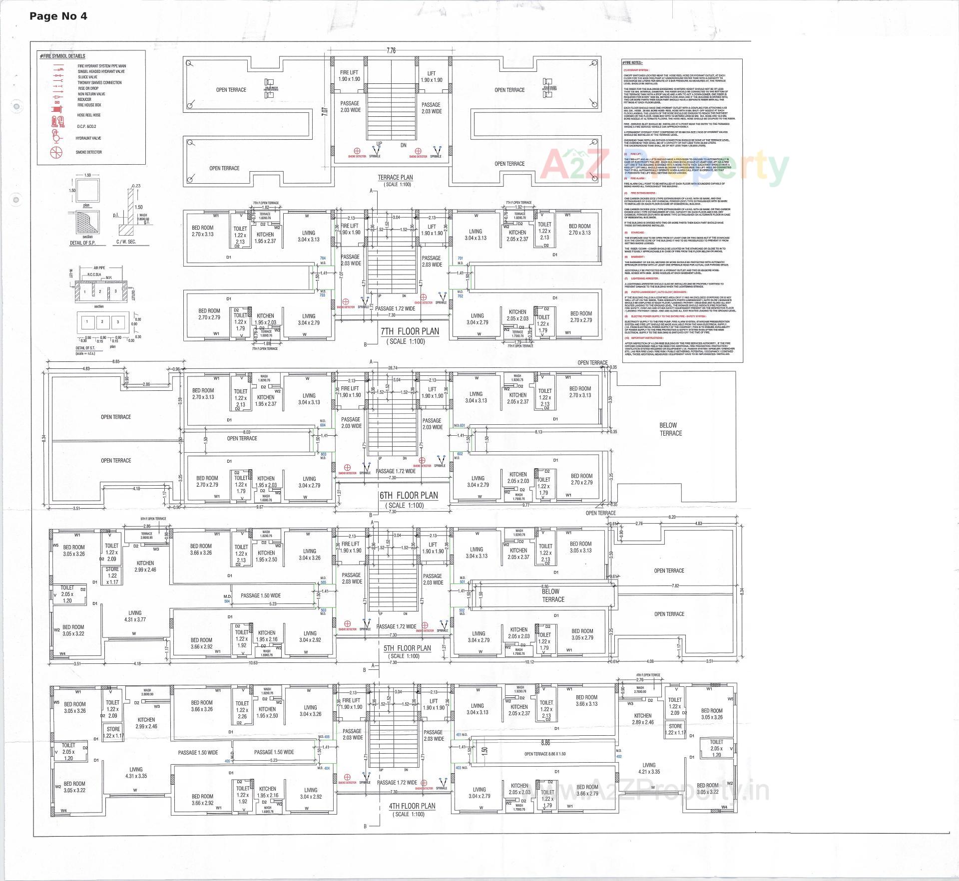 Layout of real estate project Shree Hari Darshan located at Raiya, Rajkot, Gujarat