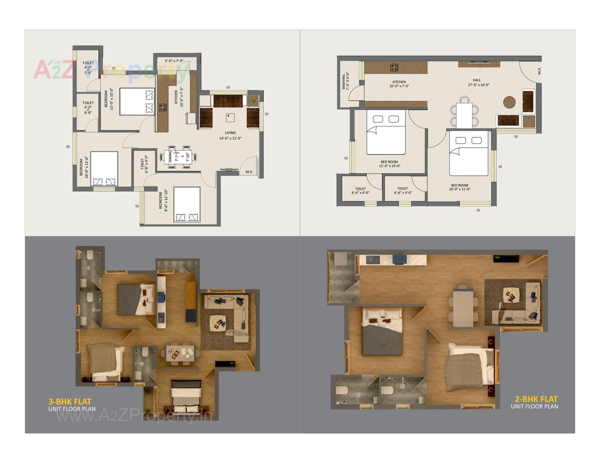 Layout of real estate project Shree Heights located at Rajkot, Rajkot, Gujarat