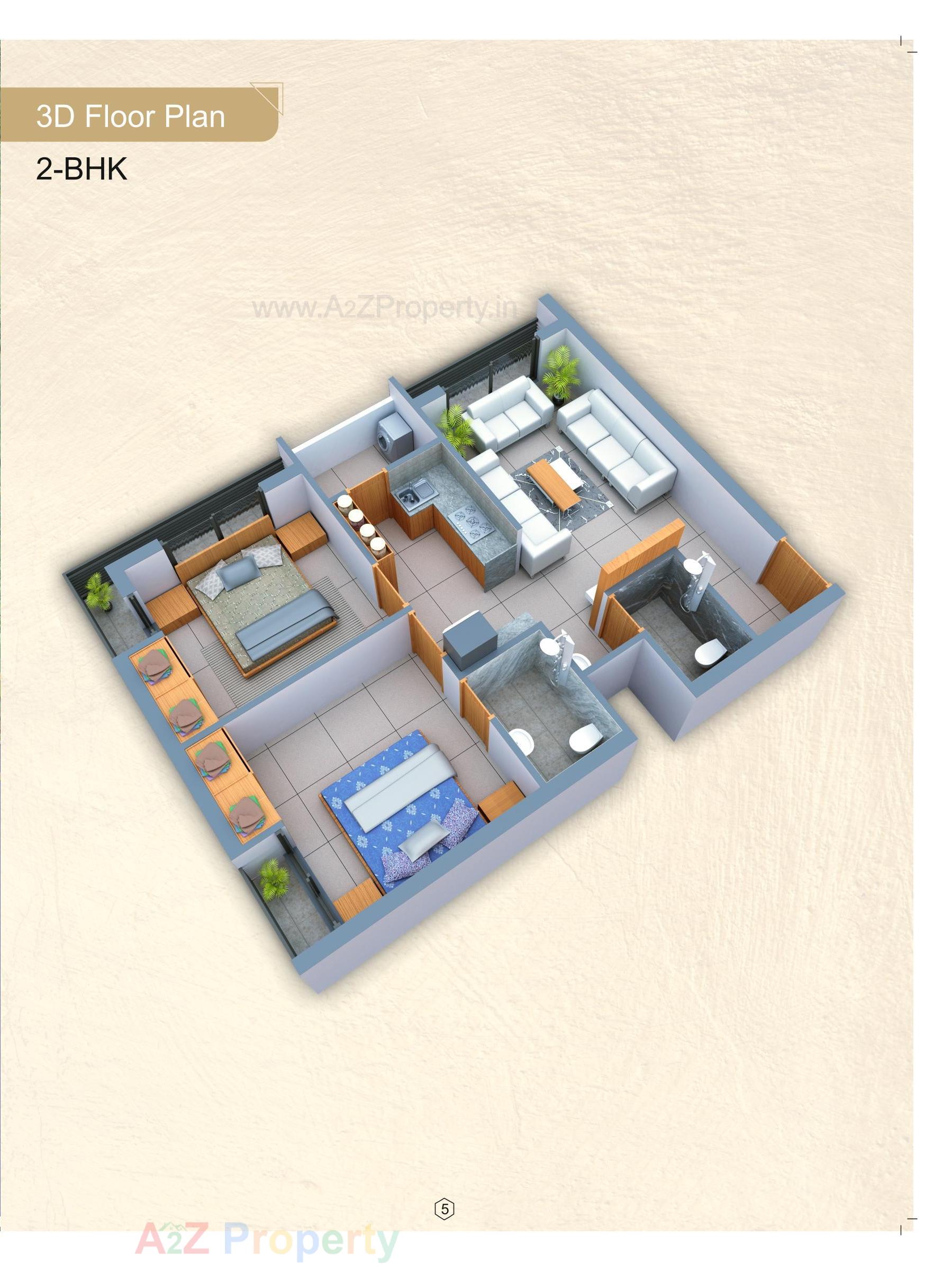 Layout of real estate project Shree Heights located at Kothariya, Rajkot, Gujarat