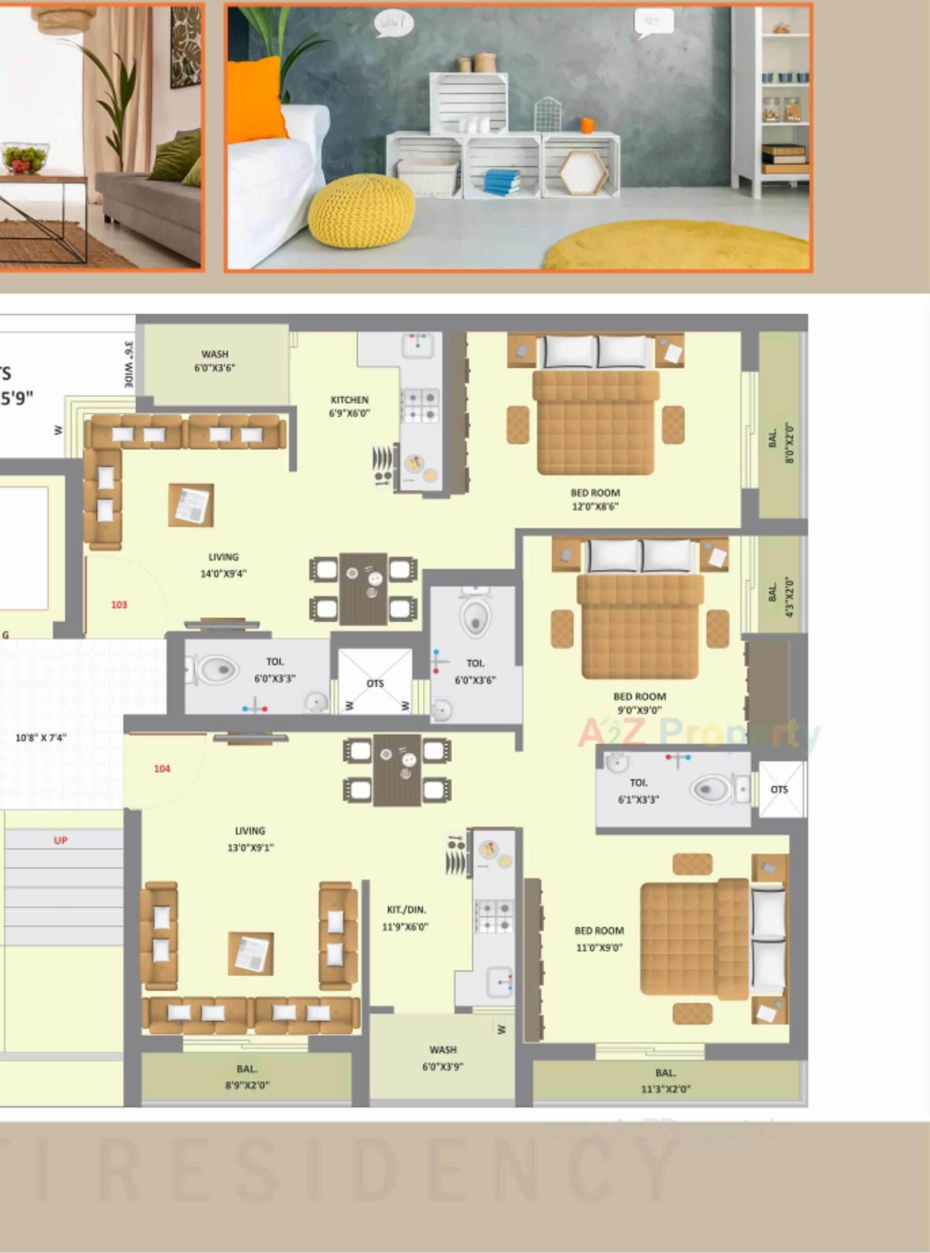 Layout of real estate project Shree Shakti Residency located at Ghanteshwar, Rajkot, Gujarat