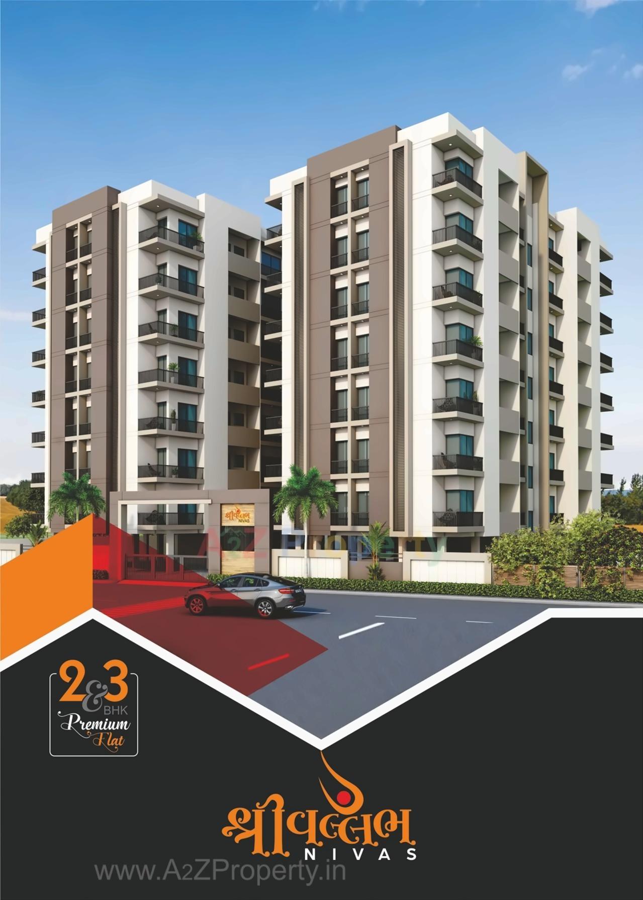 3D Elevation of real estate project Shree Vallabh Nivas located at Rajkot, Rajkot, Gujarat