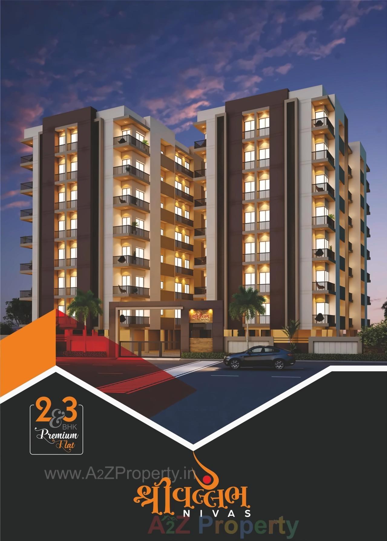 3D Elevation of real estate project Shree Vallabh Nivas located at Rajkot, Rajkot, Gujarat