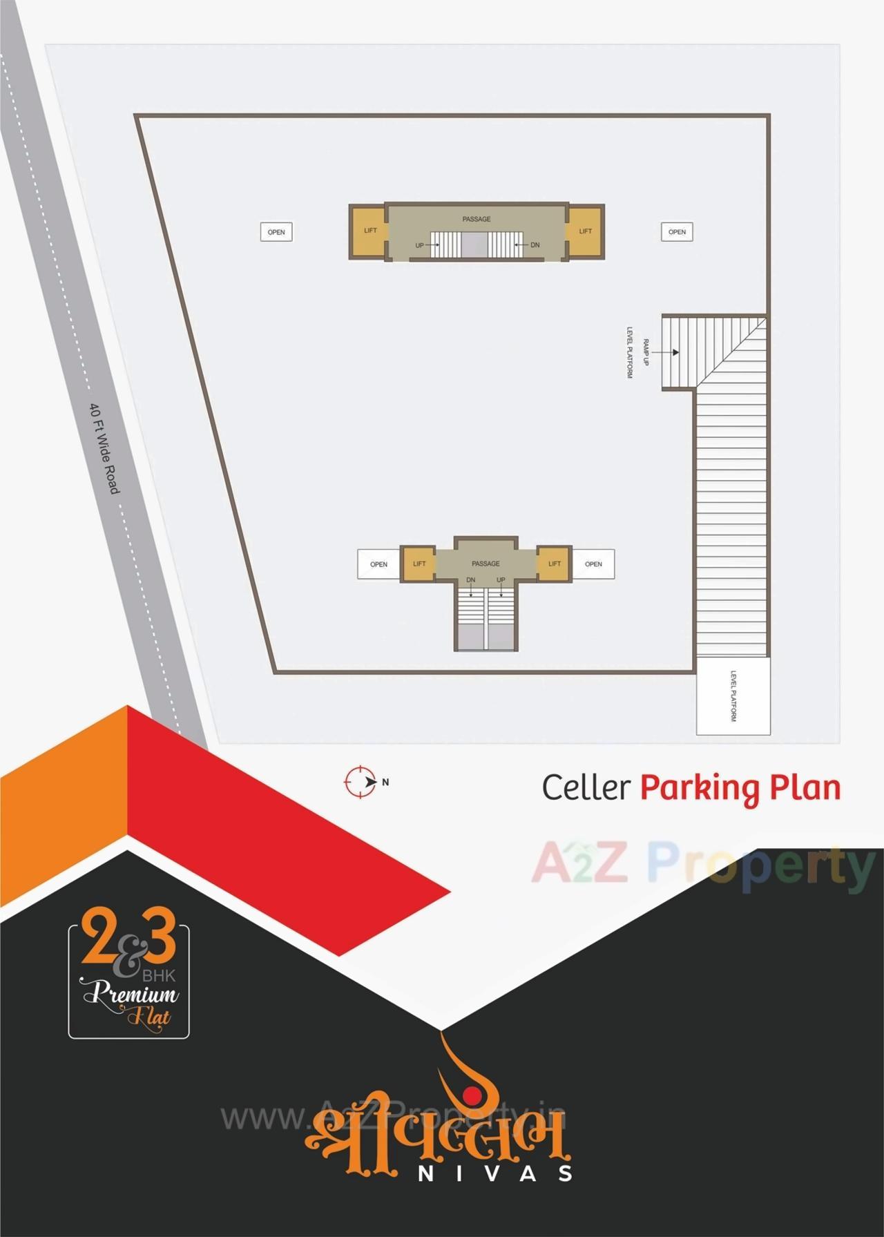 Layout of real estate project Shree Vallabh Nivas located at Rajkot, Rajkot, Gujarat